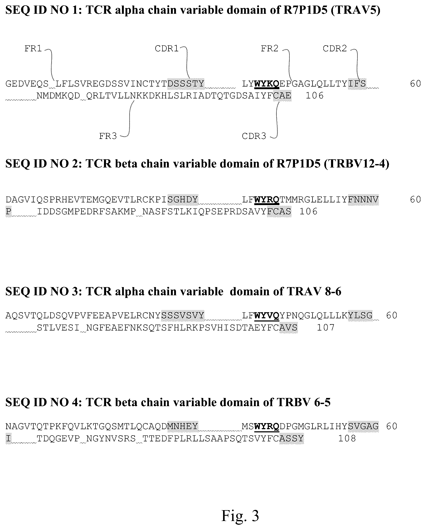 Patent US12297252 Figure 5 – T cell receptors with improved pairing