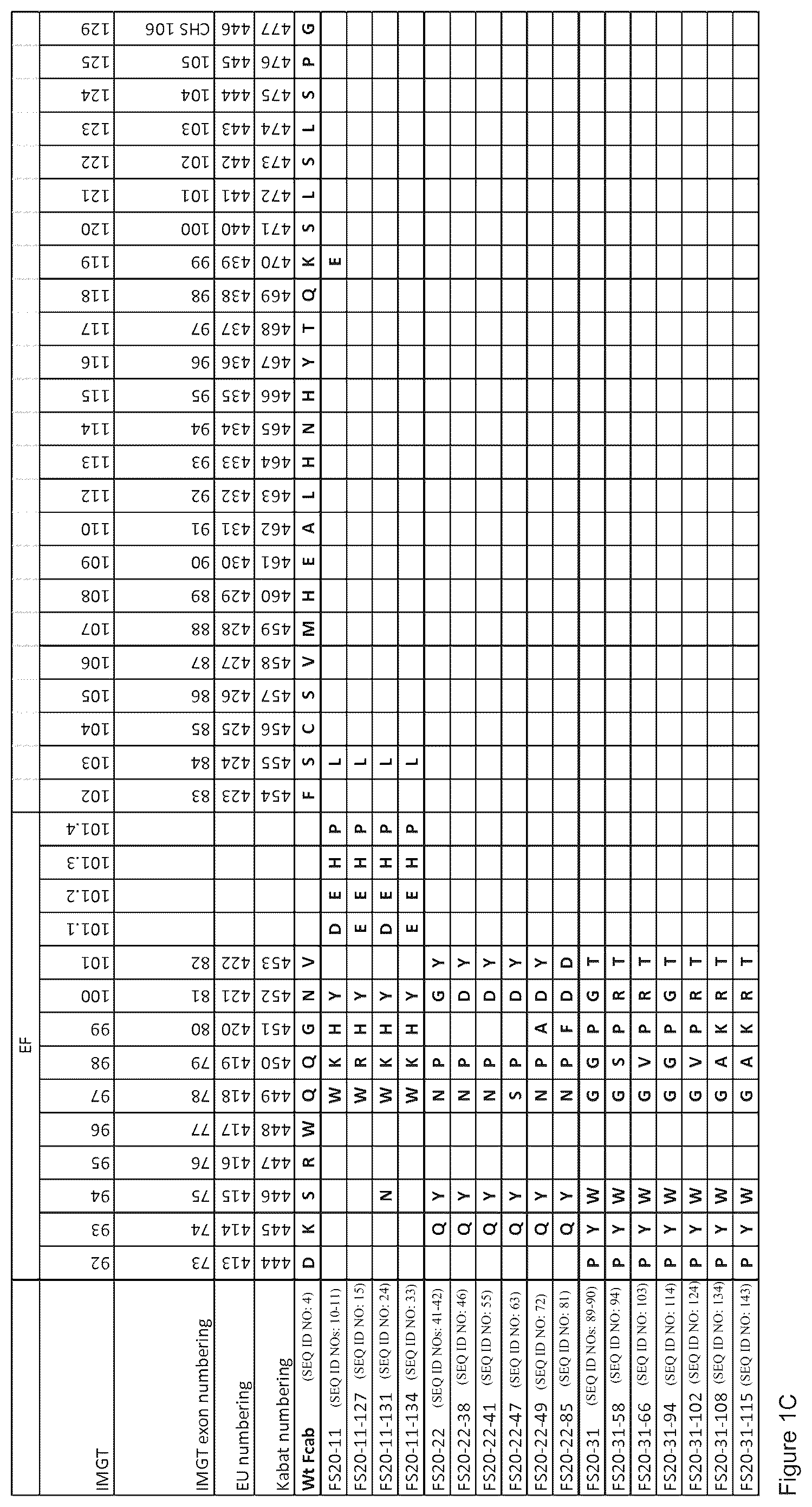 Patent US12297283 Figure 3 – Fc binding fragments comprising an OX40 antigen-binding site