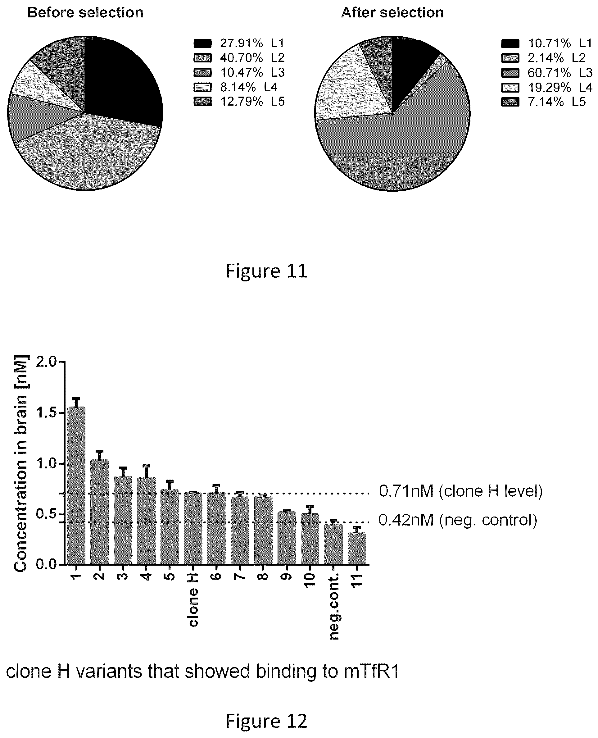 Patent US12297286 Figure 8 – Transferrin receptor (TFR)-selective binding peptides capable of crossing the blood brain barrier, encoding nucleic acids thereof and methods of use thereof