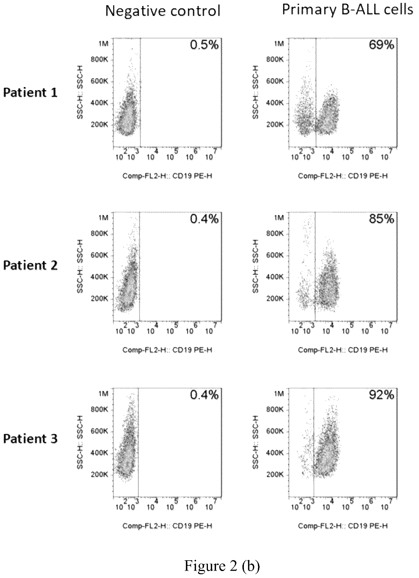 Patent US12297288 Figure 2 – CD19-based chimeric antigen receptor and application thereof