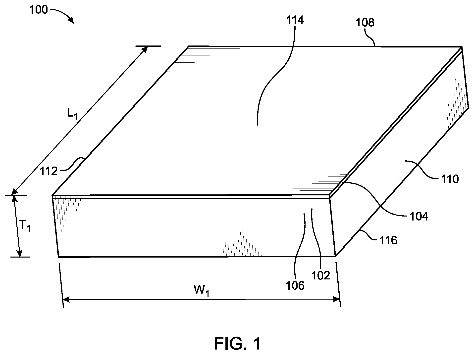 Patent US12297342 Figure 1 – Fiberglass insulation product