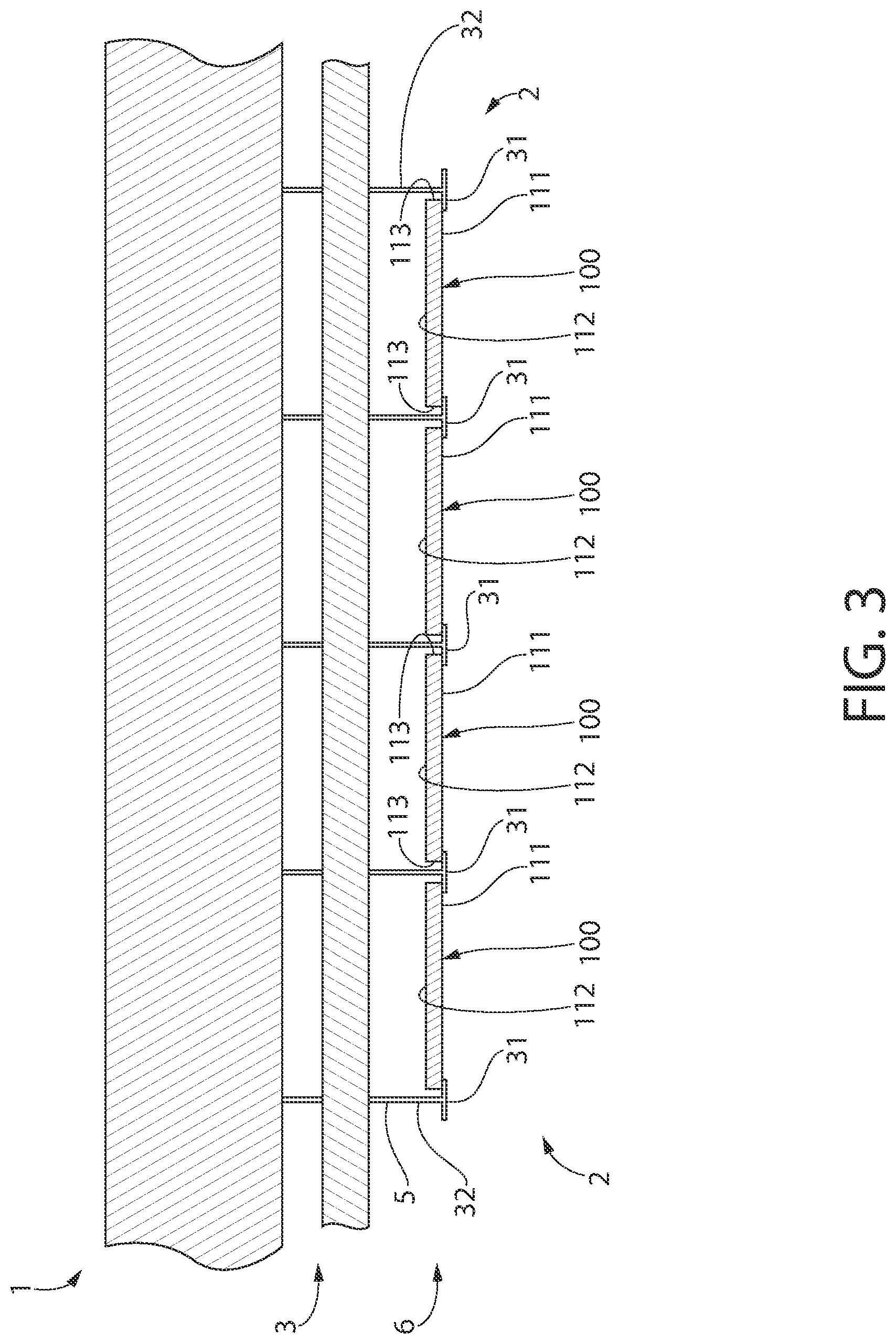 Patent US12297371 Figure 3 – Antimicrobial and antiviral building panels