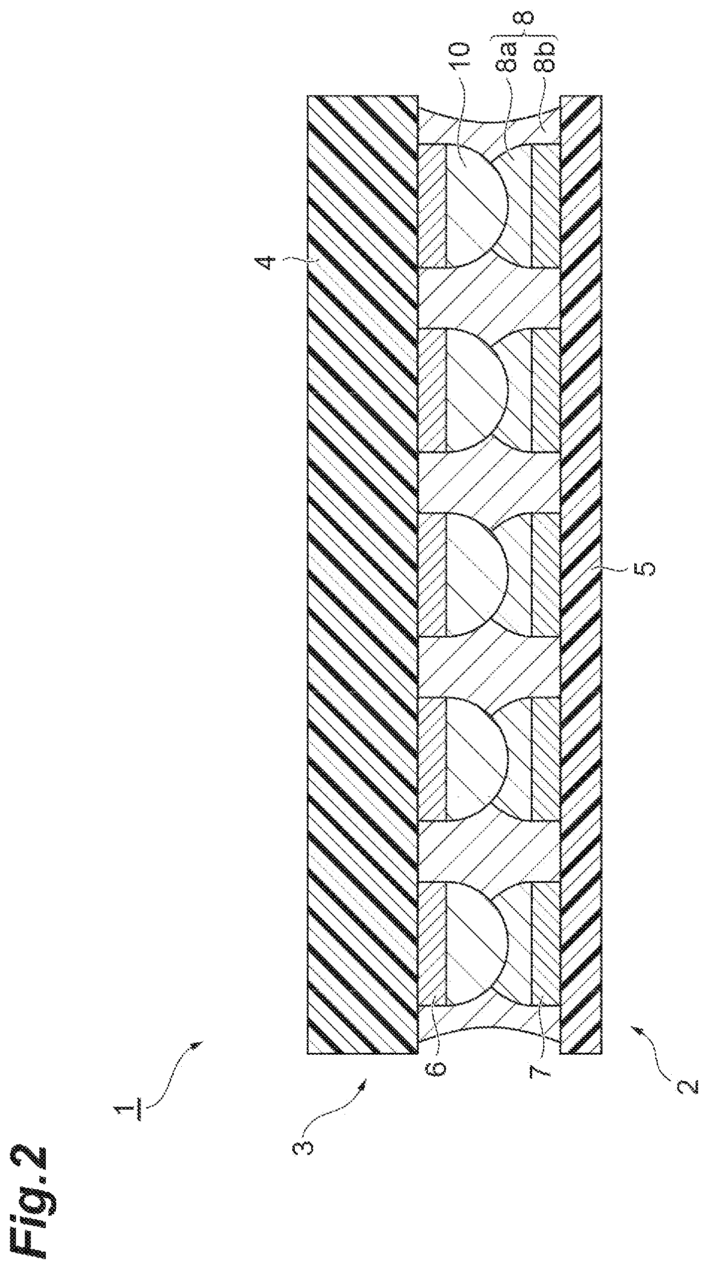 Patent US12297377 Figure 2 – Conductive adhesive composition, and method for producing connection structure