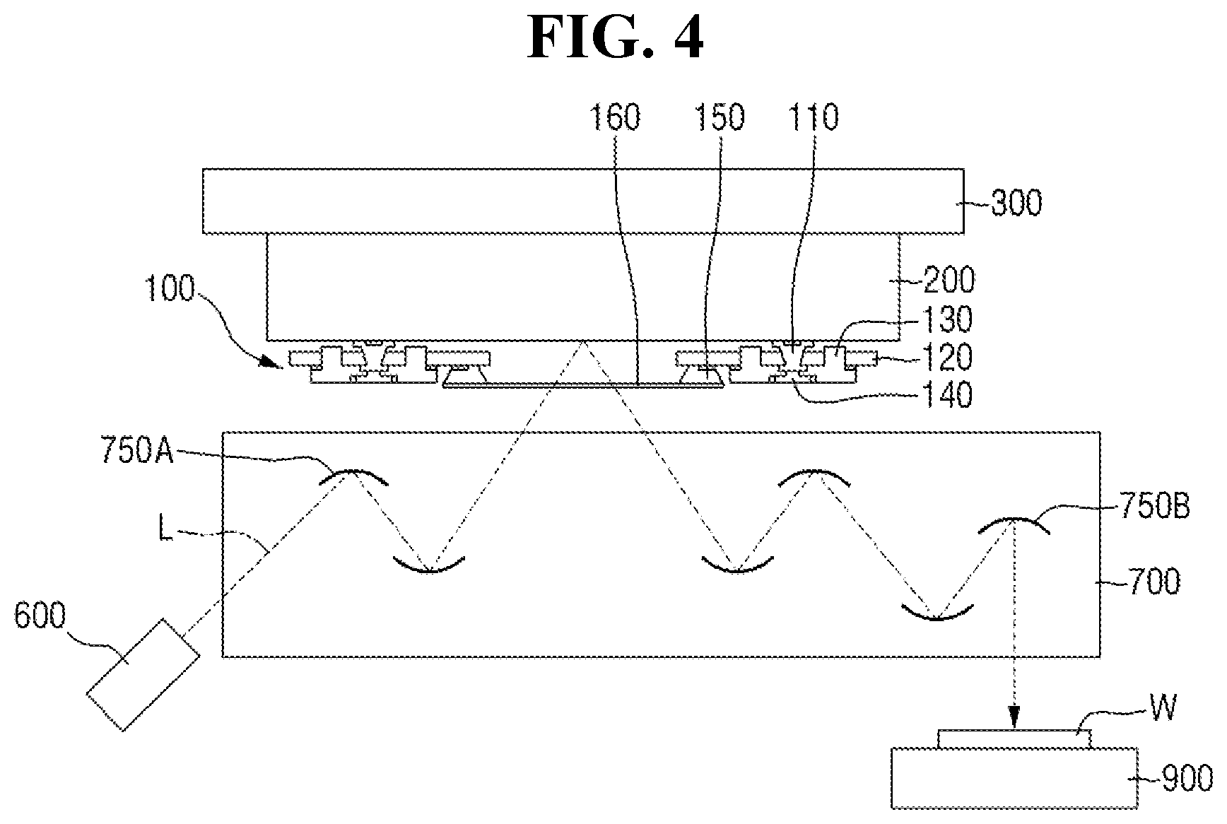 Patent US12297379 Figure 3 – Adhesive composition, method for preparing the same, reticle assembly including the same, and method for fabricating reticle assembly including the same