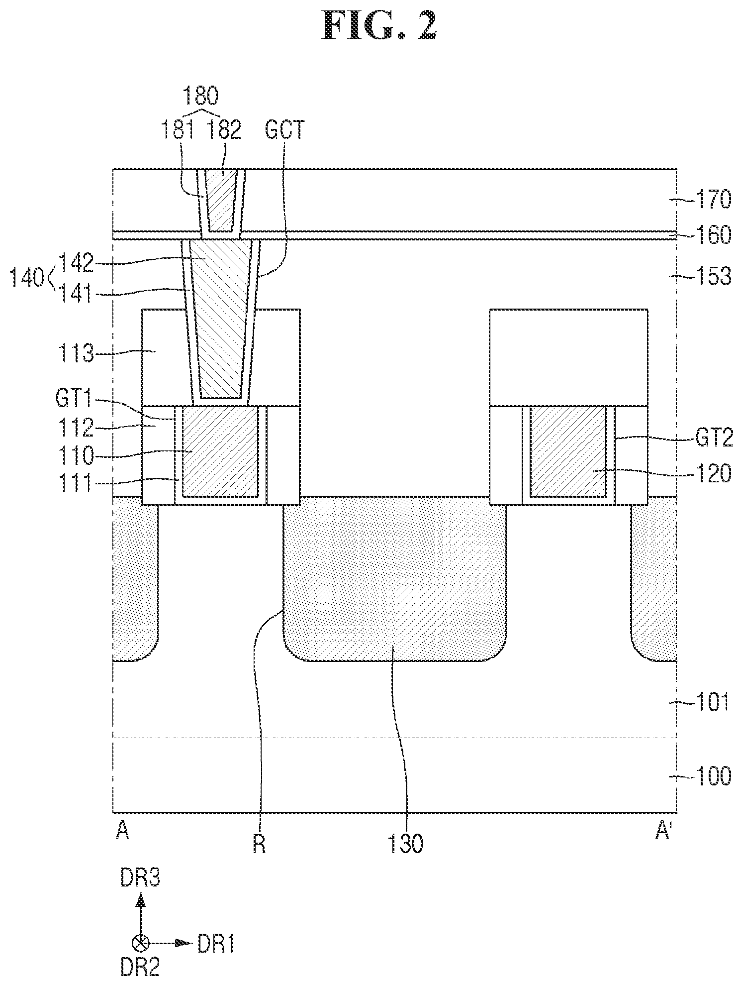 Patent US12297385 Figure 2 – Etching compositions and methods for fabricating semiconductor devices by using the same