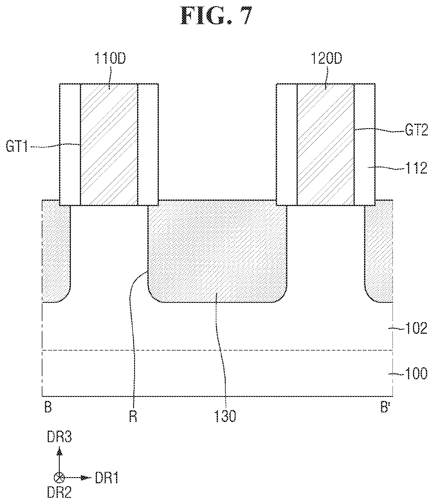 Patent US12297385 Figure 7 – Etching compositions and methods for fabricating semiconductor devices by using the same