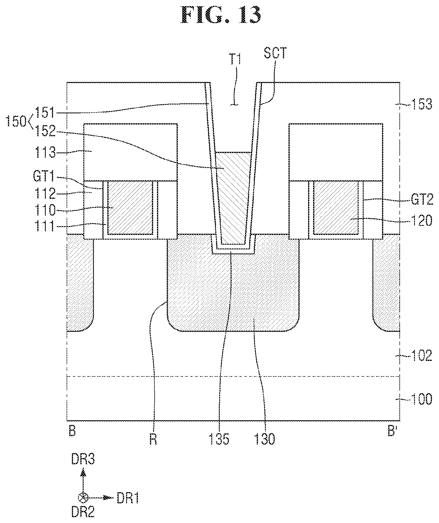Patent US12297385 Figure 13 – Etching compositions and methods for fabricating semiconductor devices by using the same