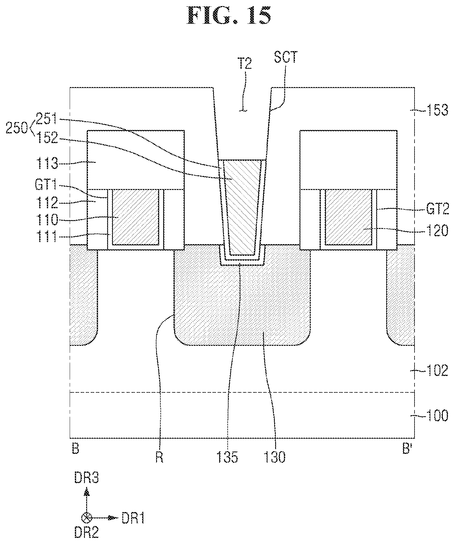 Patent US12297385 Figure 15 – Etching compositions and methods for fabricating semiconductor devices by using the same