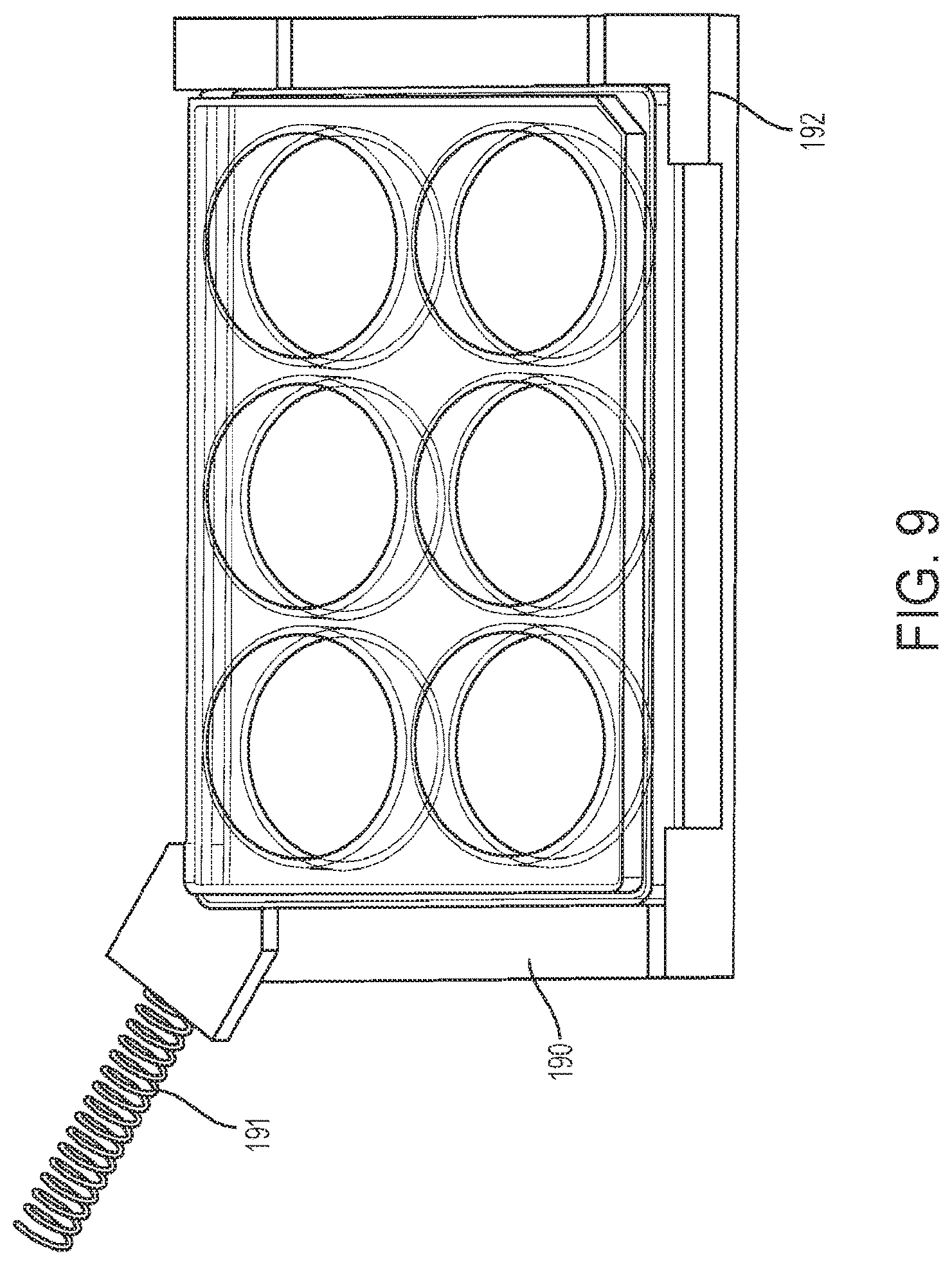Patent US12297411 Figure 9 – Automated cell culture incubators comprising selectively permeable cell culture vessel storage compartments