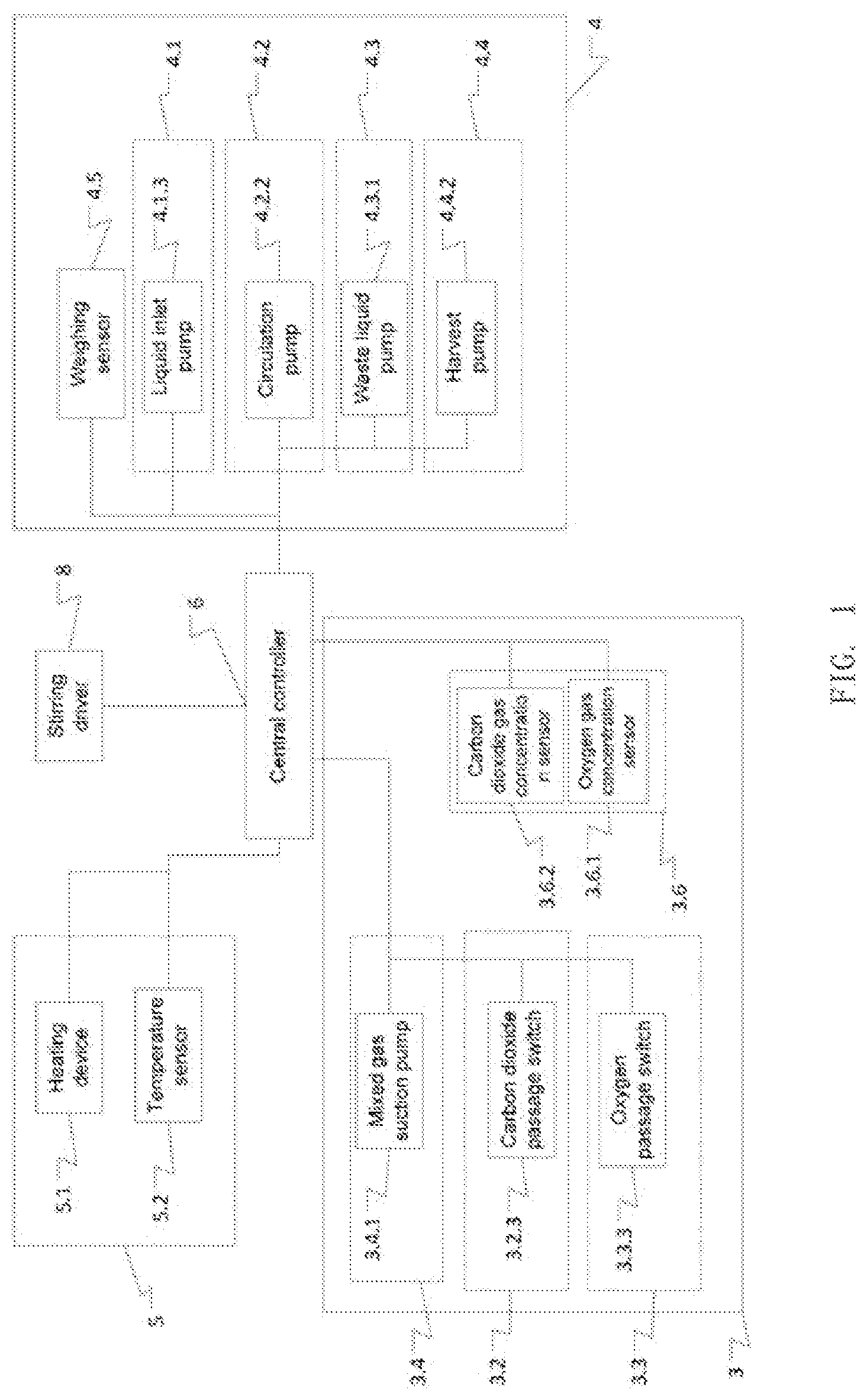 Patent US12297415 — Fully enclosed cell culture system — Figure 1