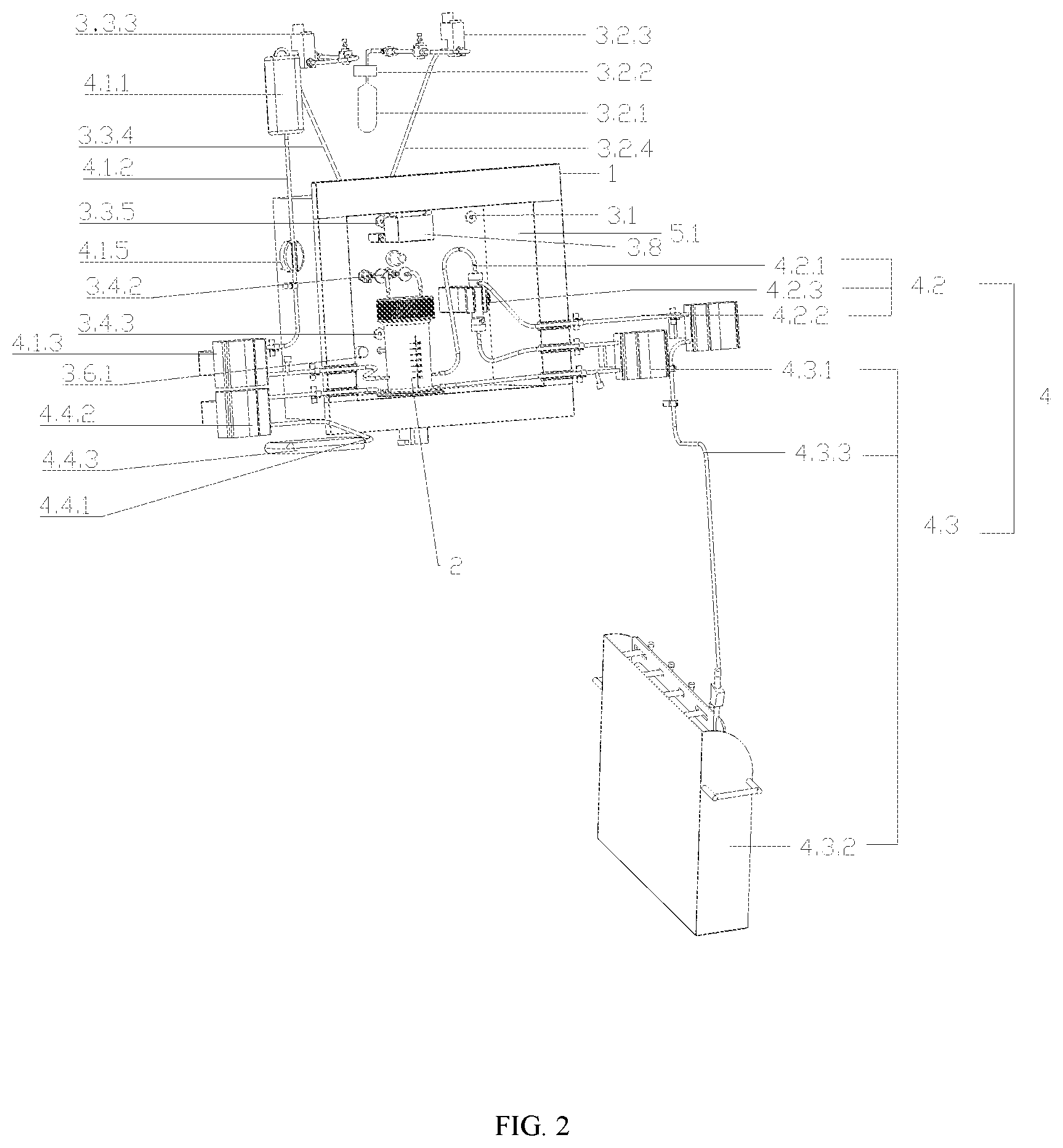 Patent US12297415 Figure 2 – Fully enclosed cell culture system