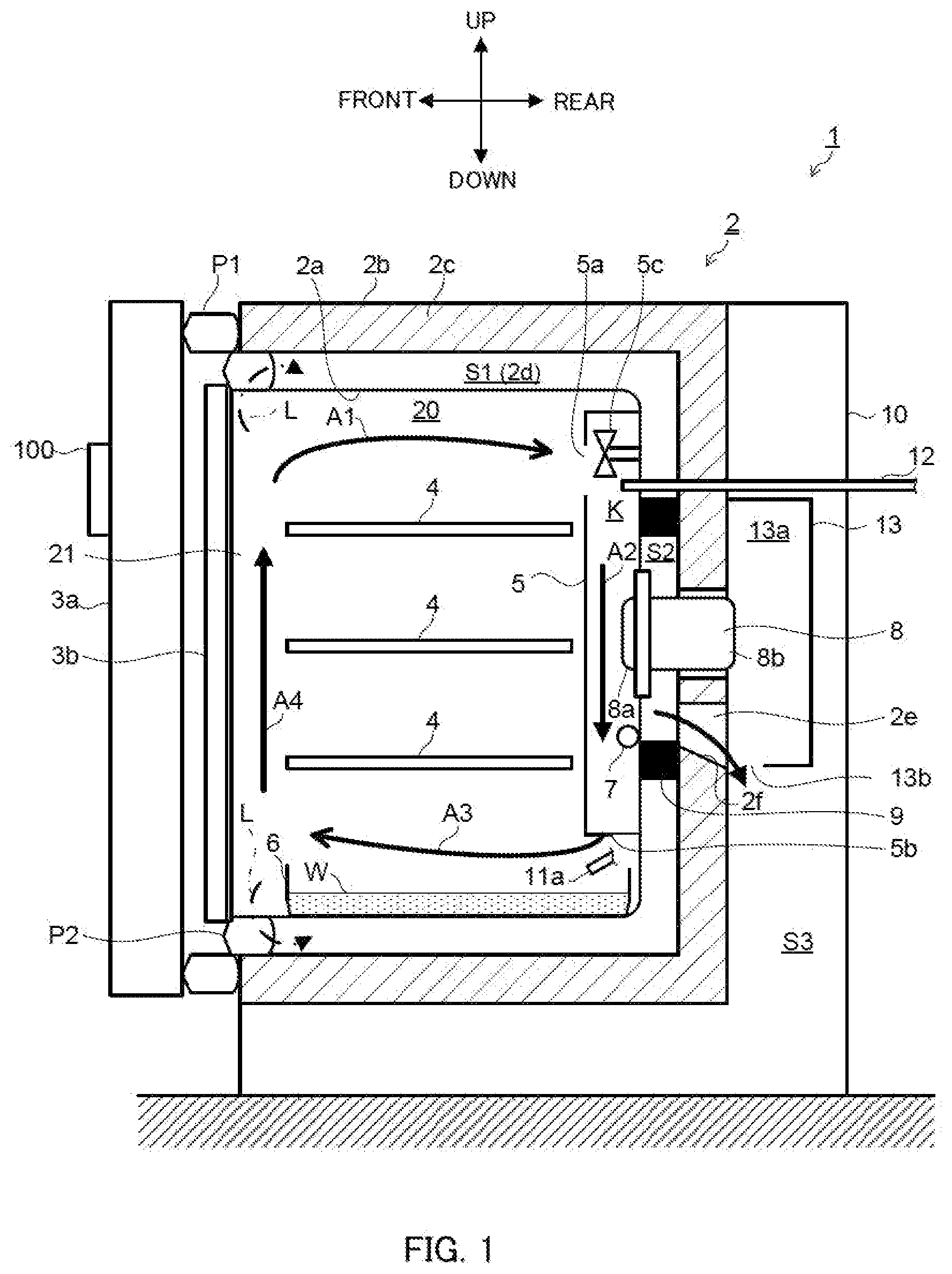 Patent US12297419 Figure 1 – Culture device