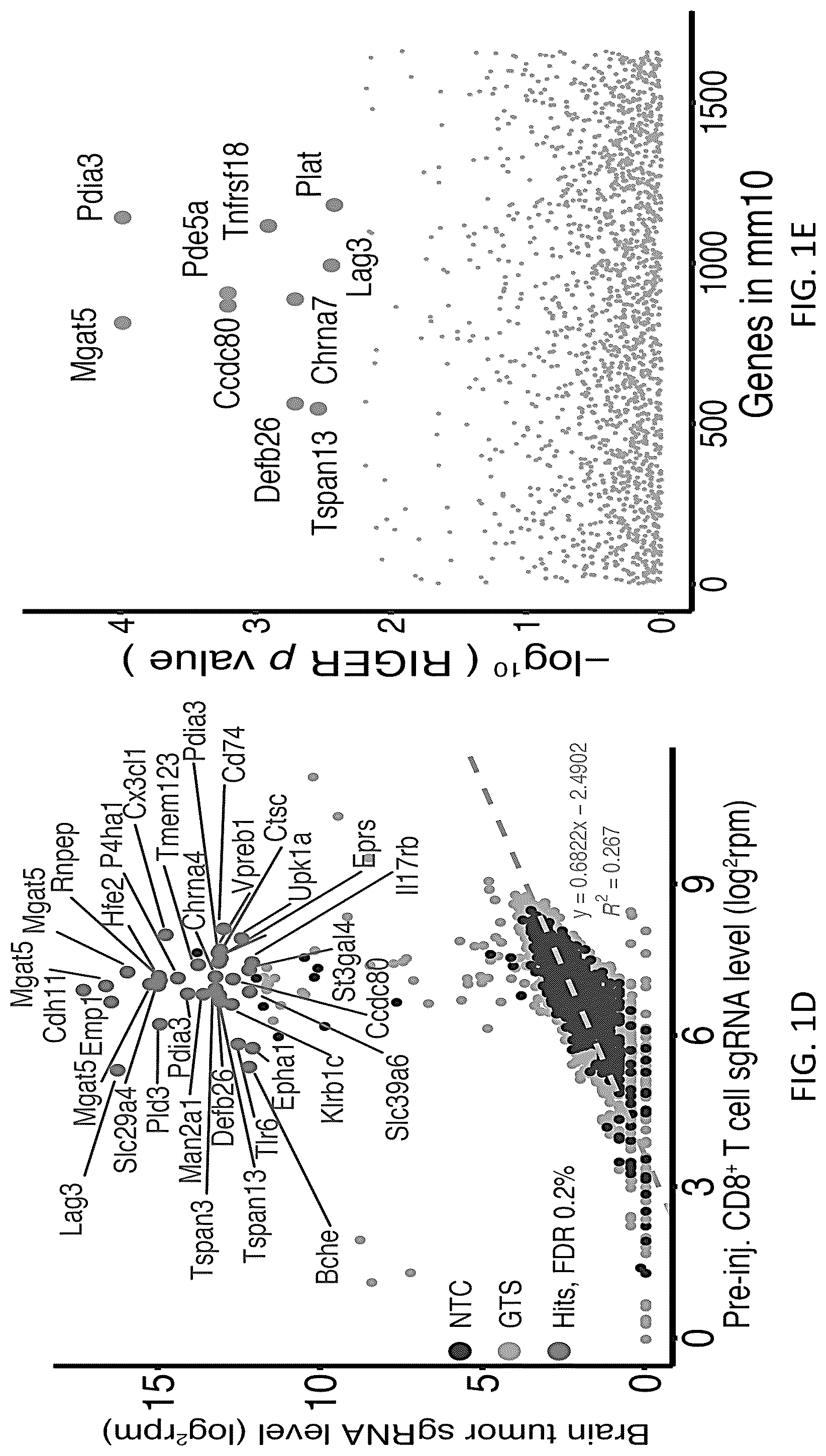 Patent US12297428 Figure 4 – Compositions for identification of membrane targets for enhancement of T cell activity against cancer
