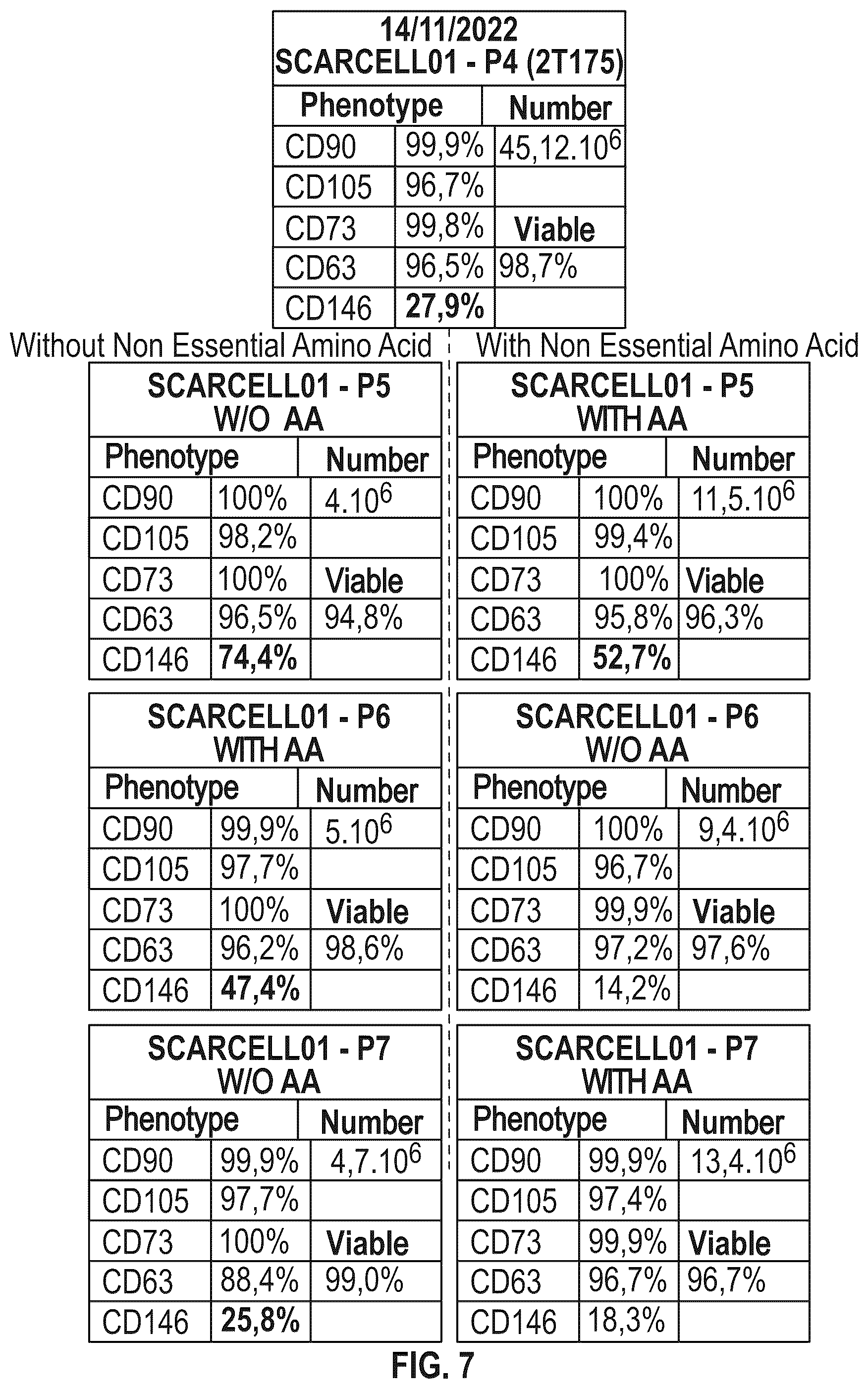 Patent US12297454 Figure 5 – Mammalian cell population and medicaments for cell therapies in canines and improved cell cultivation methods