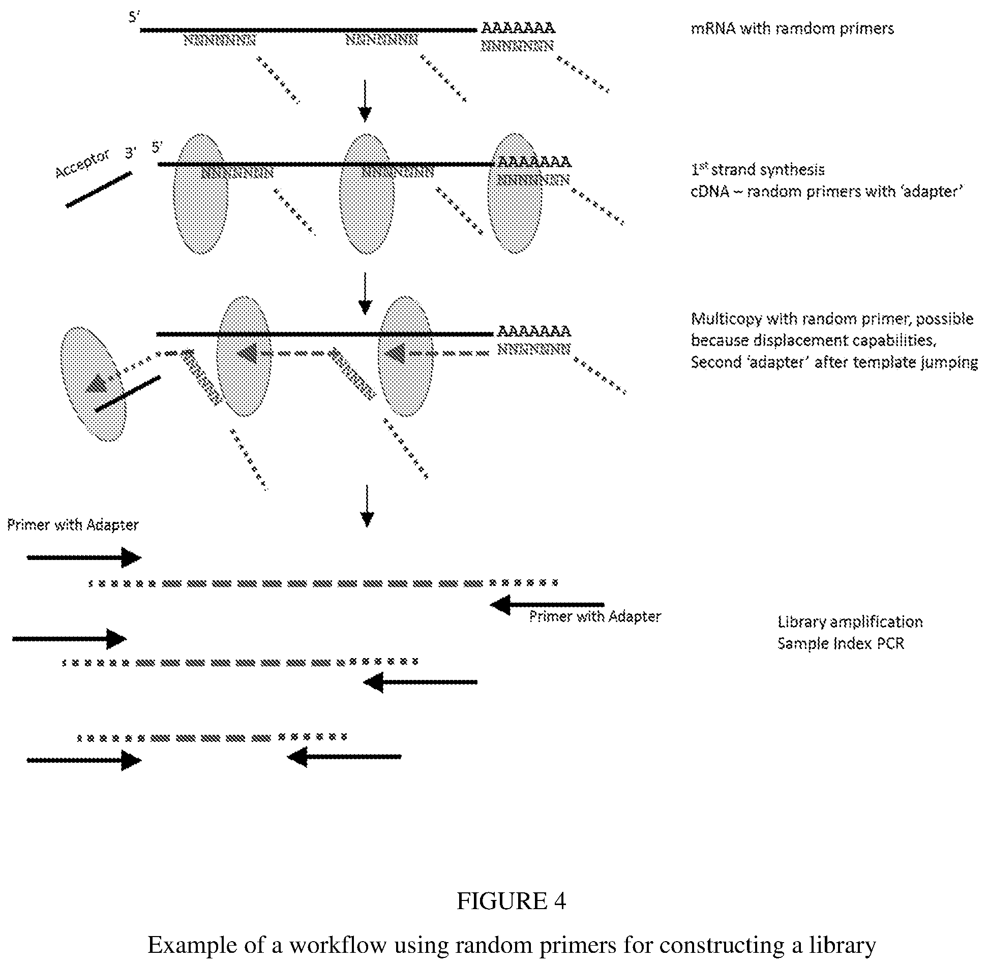 Patent US12297493 Figure 4 – Methods for processing nucleic acid samples