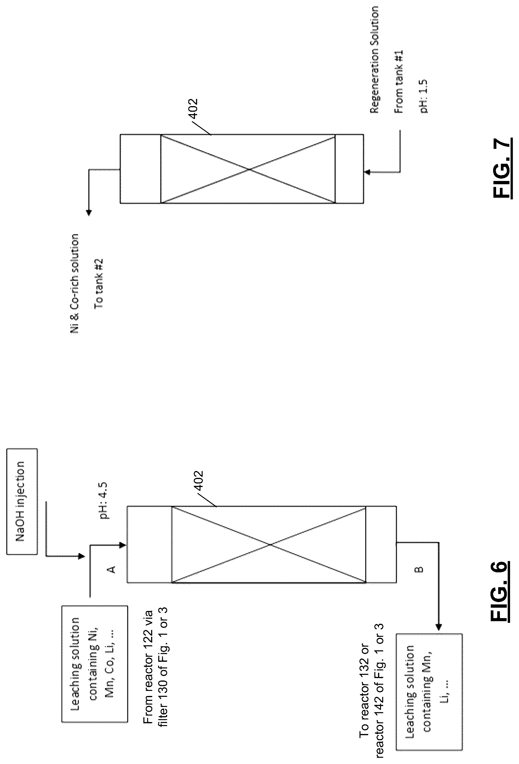Patent US12297520 Figure 5 – Processes and systems for purifying and recycling lithium-ion battery waste streams