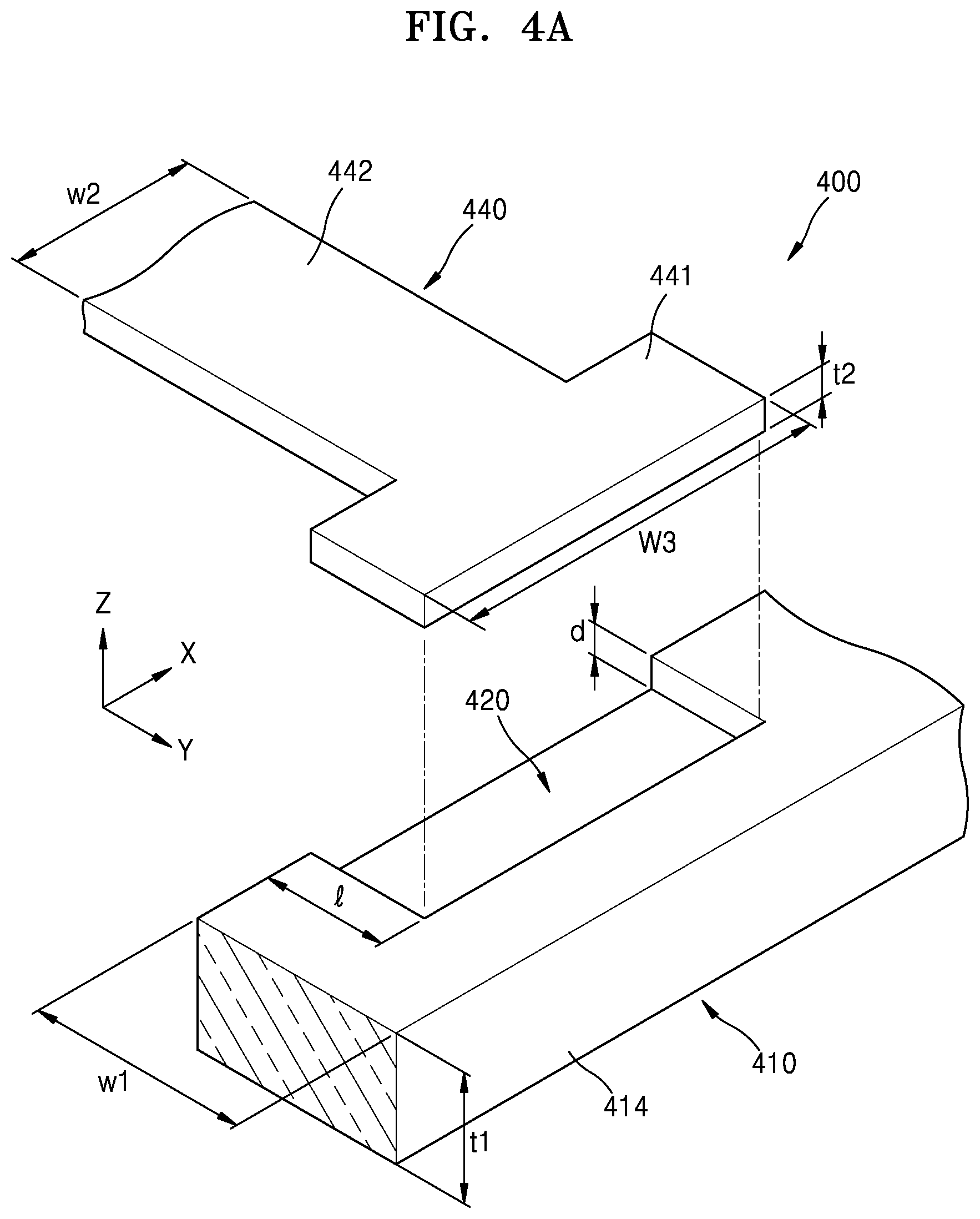 Patent US12297526 Figure 5 – Hybrid mask stick and mask frame assembly employing the same