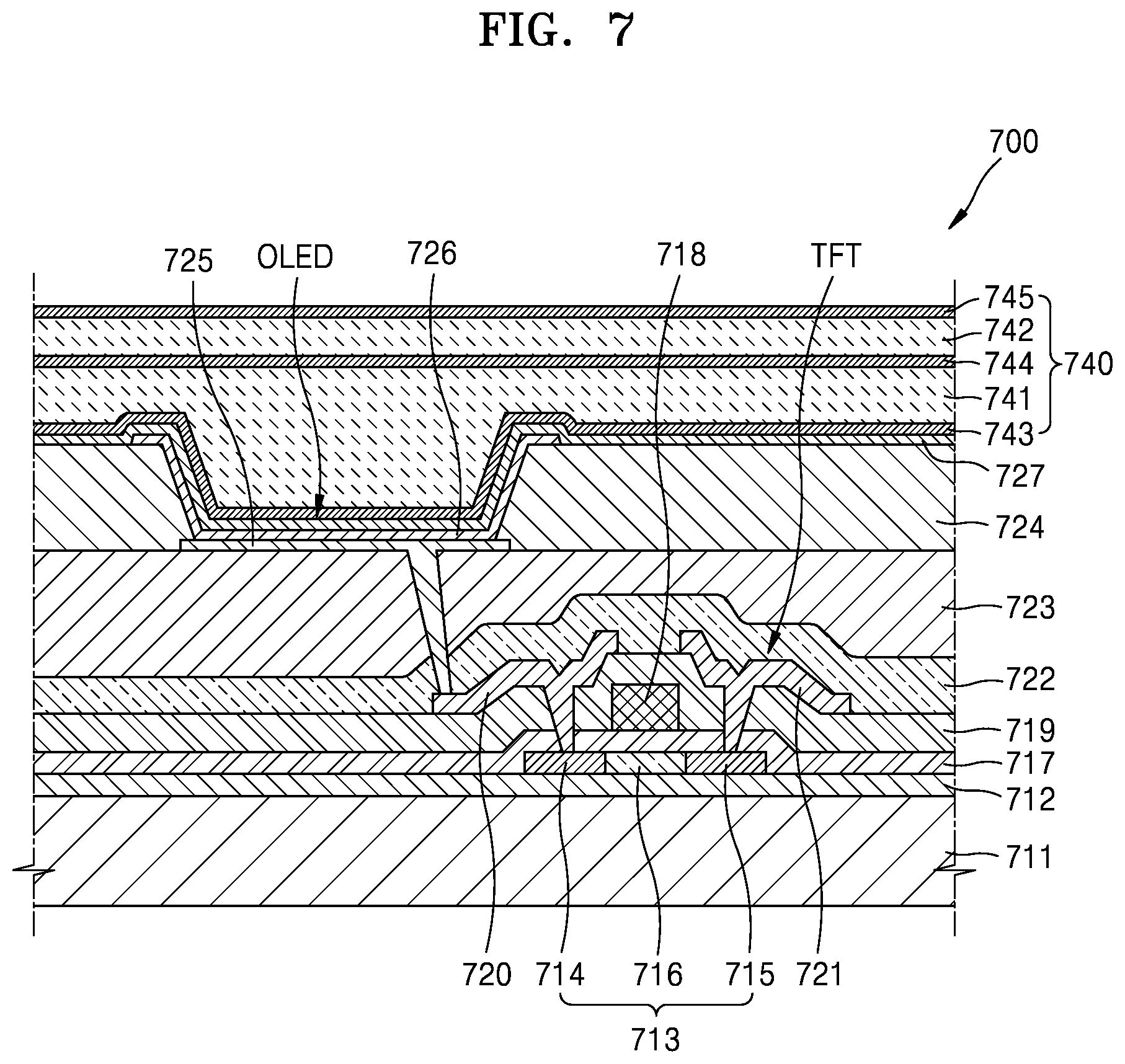 Patent US12297526 Figure 10 – Hybrid mask stick and mask frame assembly employing the same