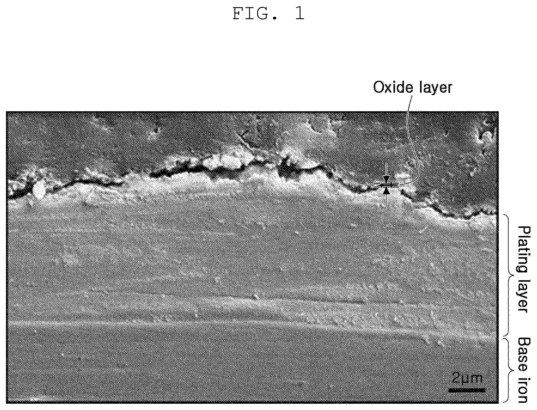Patent US12297544 — Hot press formed product having excellent corrosion resistance and method for preparing same — Figure 1