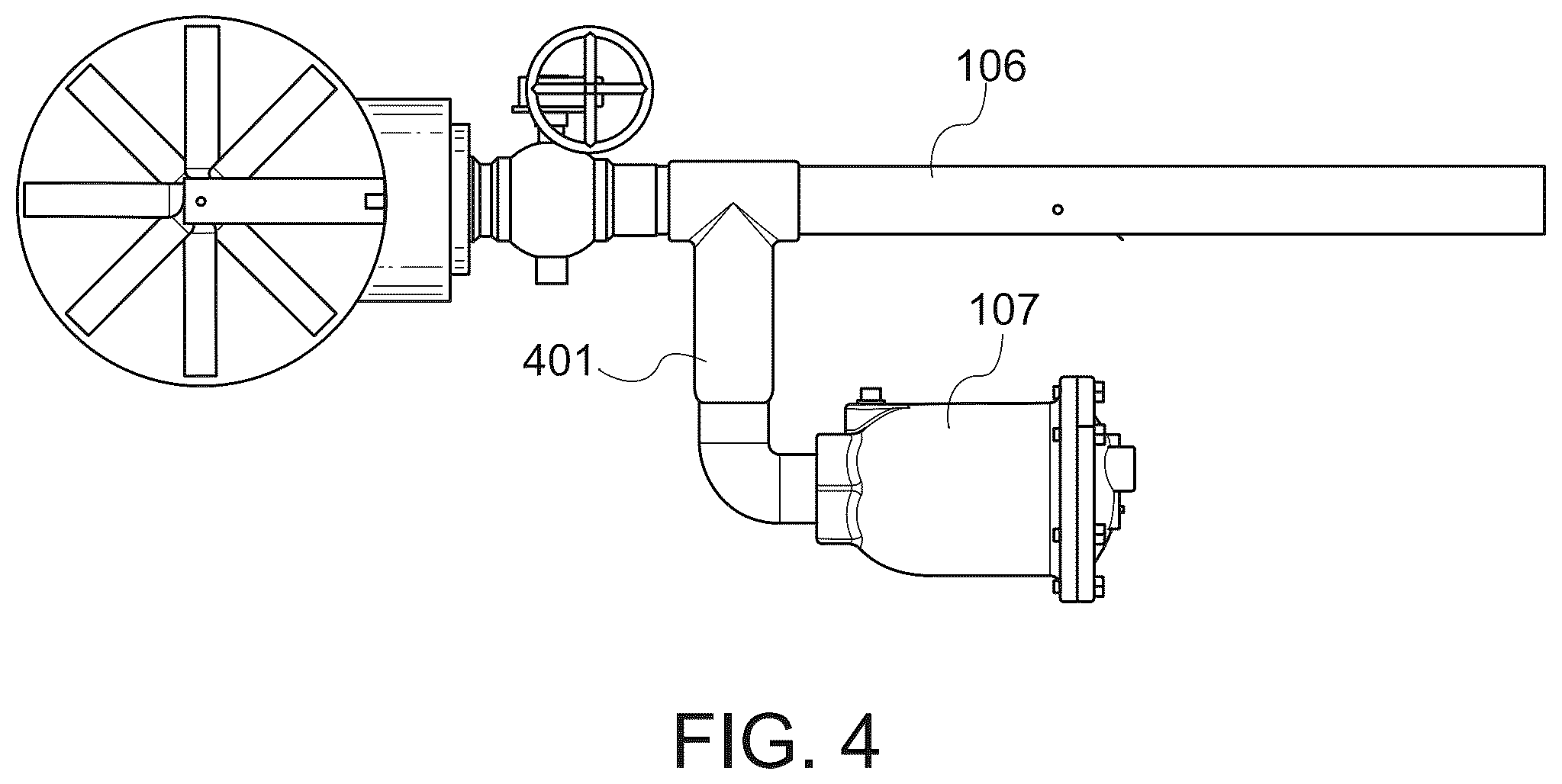 Patent US12297546 Figure 4 – Turbine-induced ICCP system for metallic pipelines