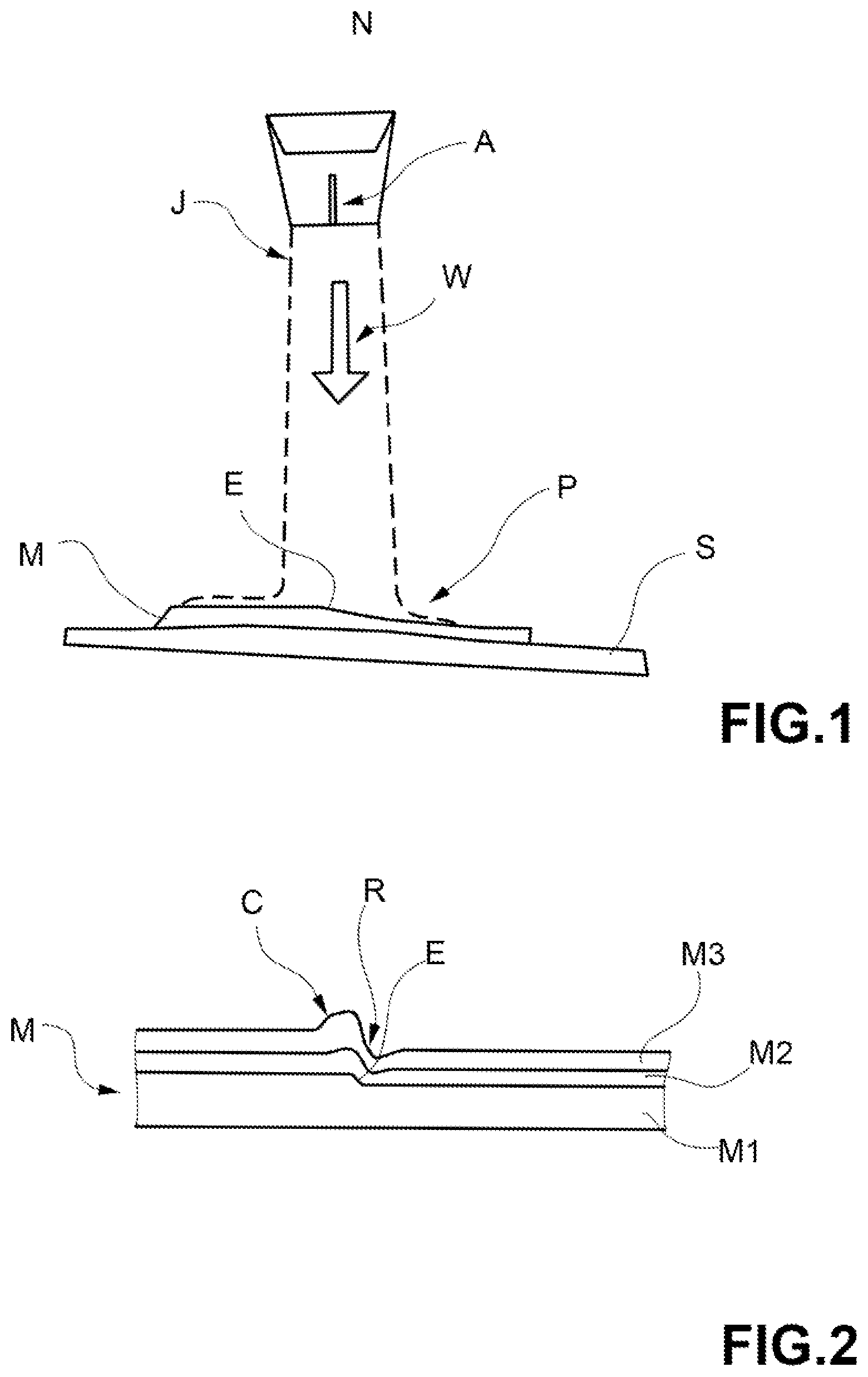 Patent US12297554 Figure 1 – Real time, closed loop feedback jet-based localized electroforming method and system