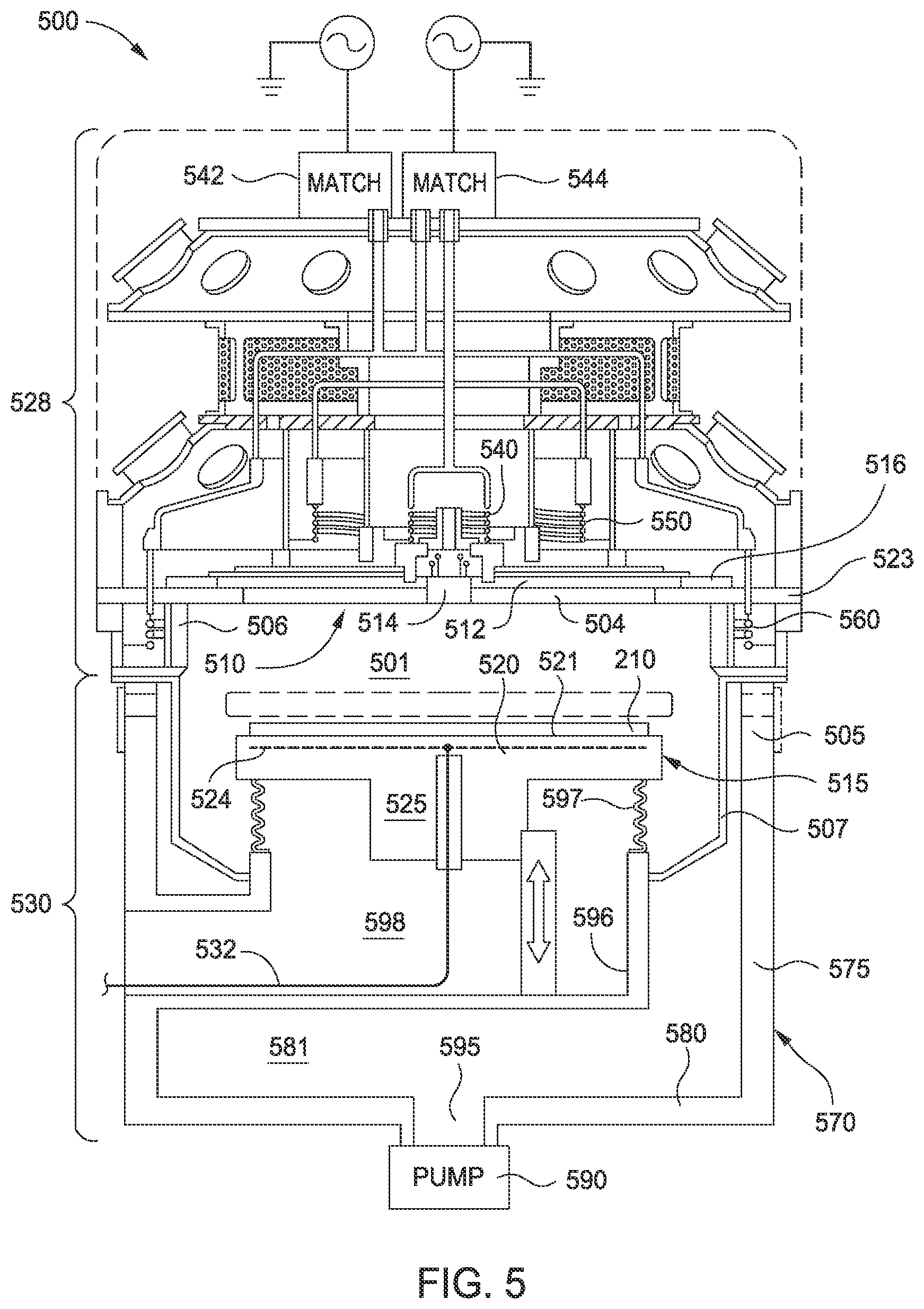 Patent US12297559 Figure 5 – Method and apparatus for low temperature selective epitaxy in a deep trench