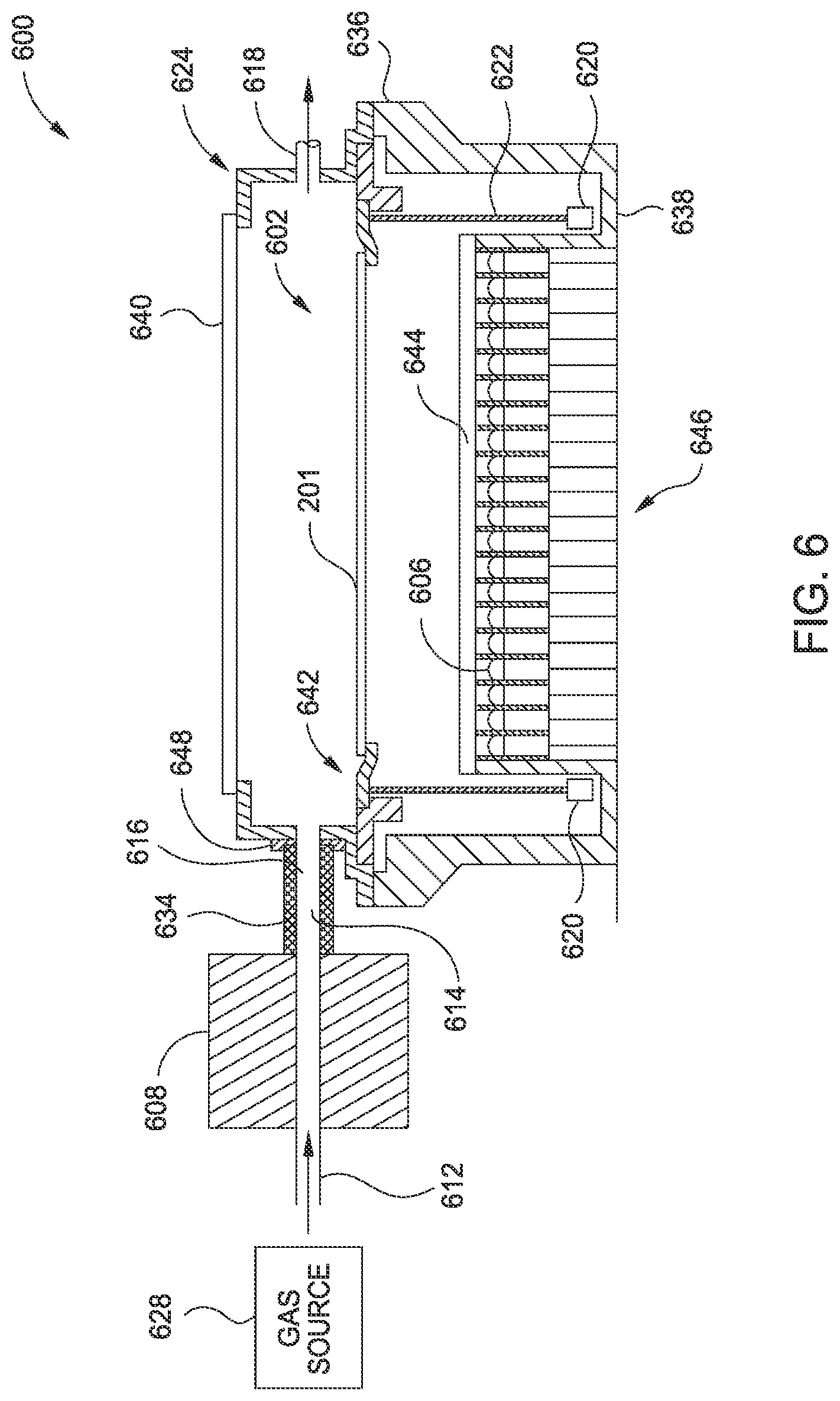 Patent US12297559 Figure 6 – Method and apparatus for low temperature selective epitaxy in a deep trench