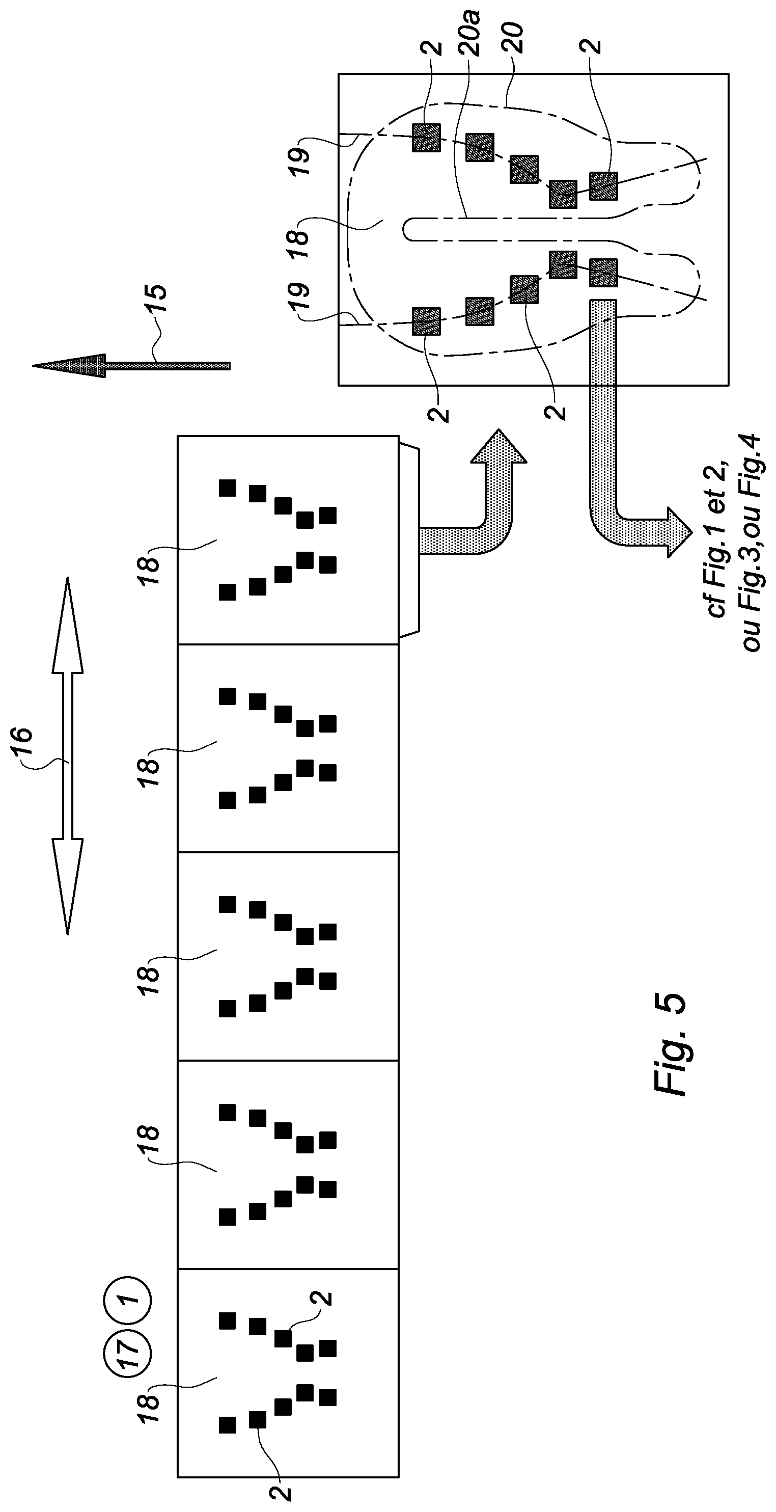 Patent US12297568 Figure 4 – Fabric integrating at least one binding part