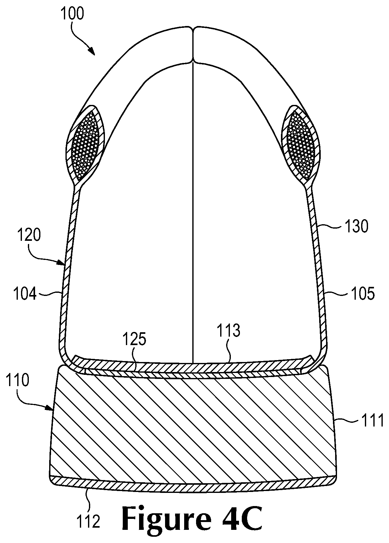 Patent US12297569 Figure 5 – Knitted component and method of manufacturing the same