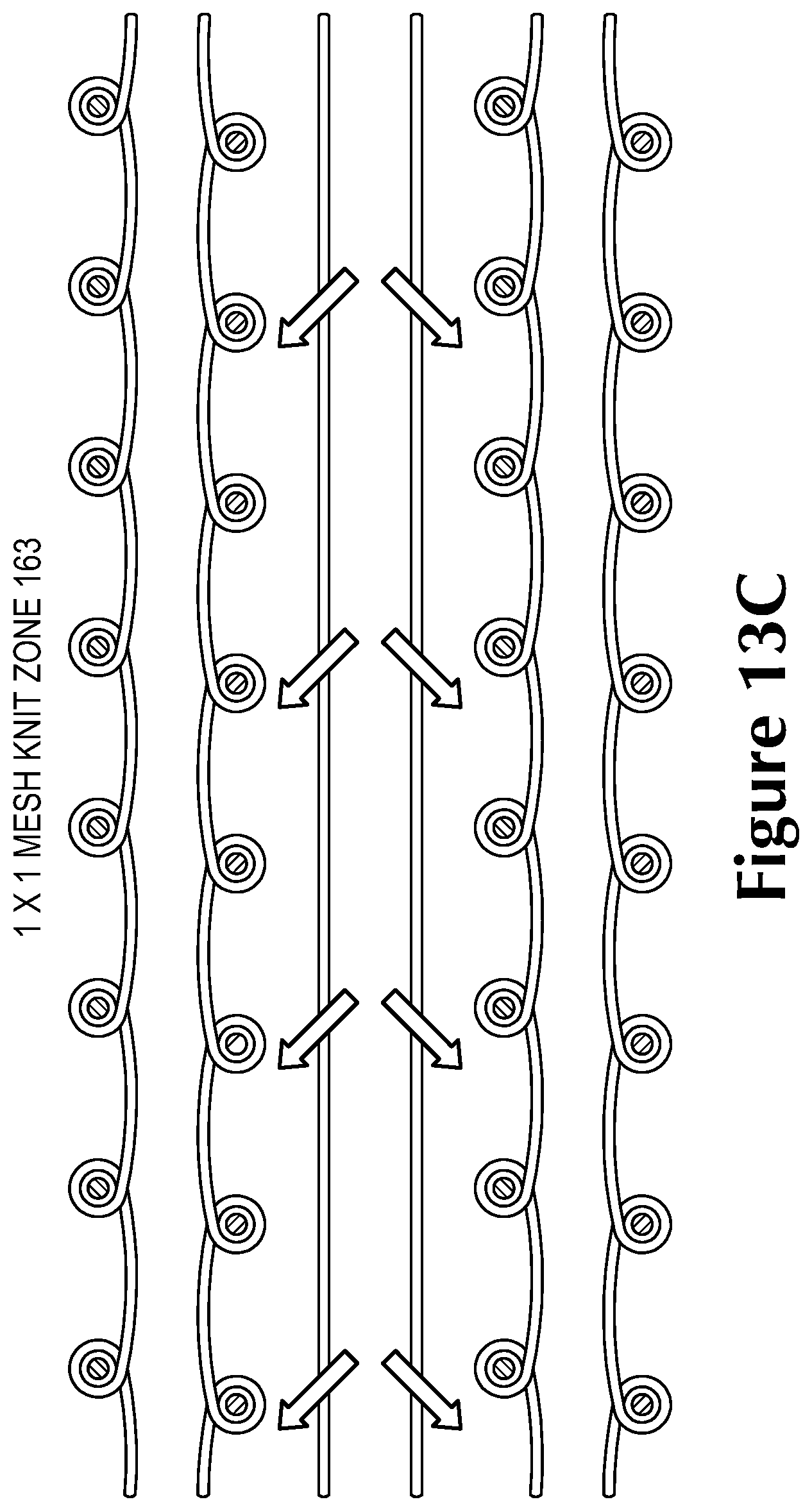 Patent US12297569 Figure 16 – Knitted component and method of manufacturing the same