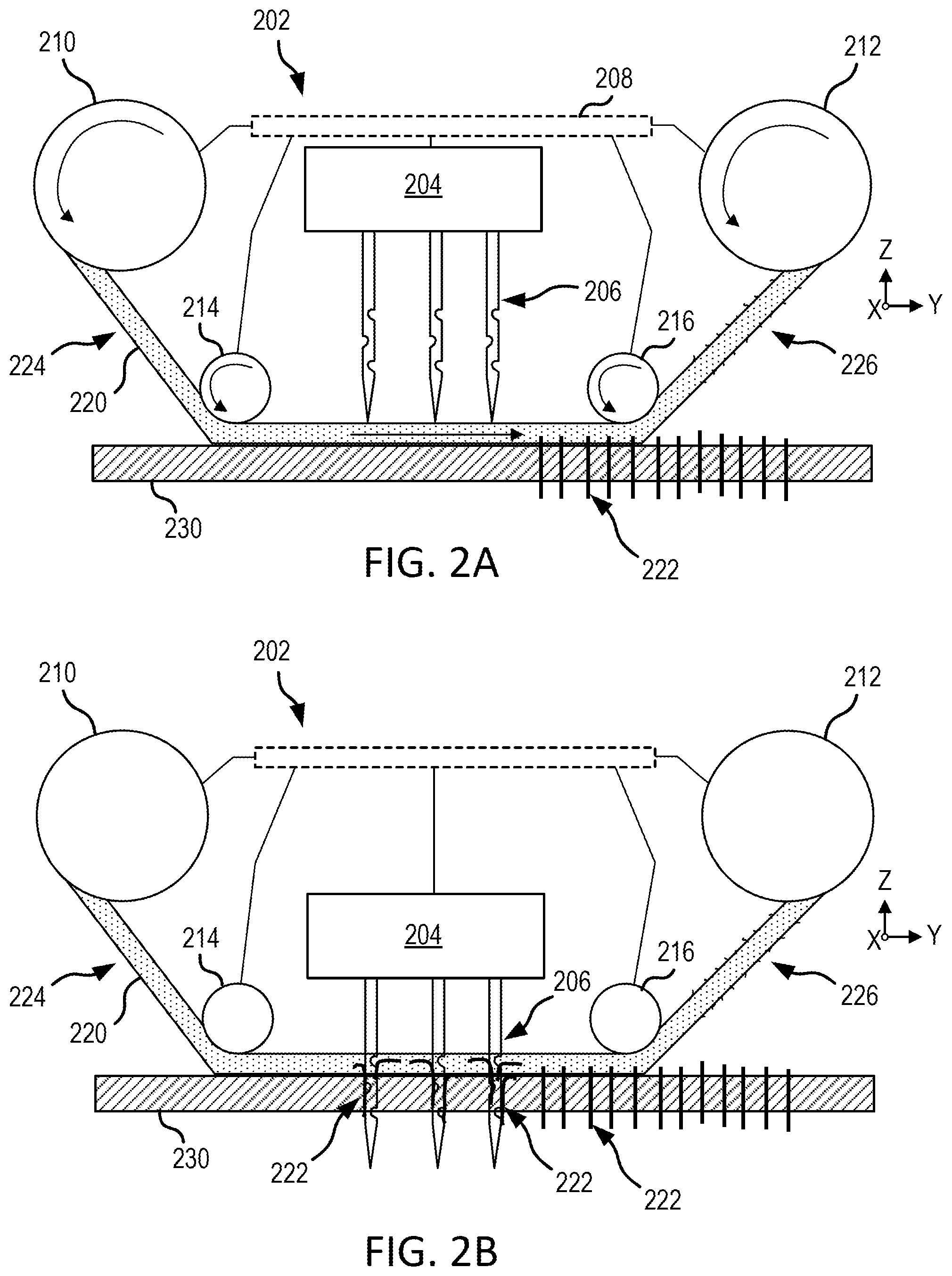 Patent US12297573 Figure 3 – Systems and methods for through thickness reinforcement using roll-to-roll veil cloth