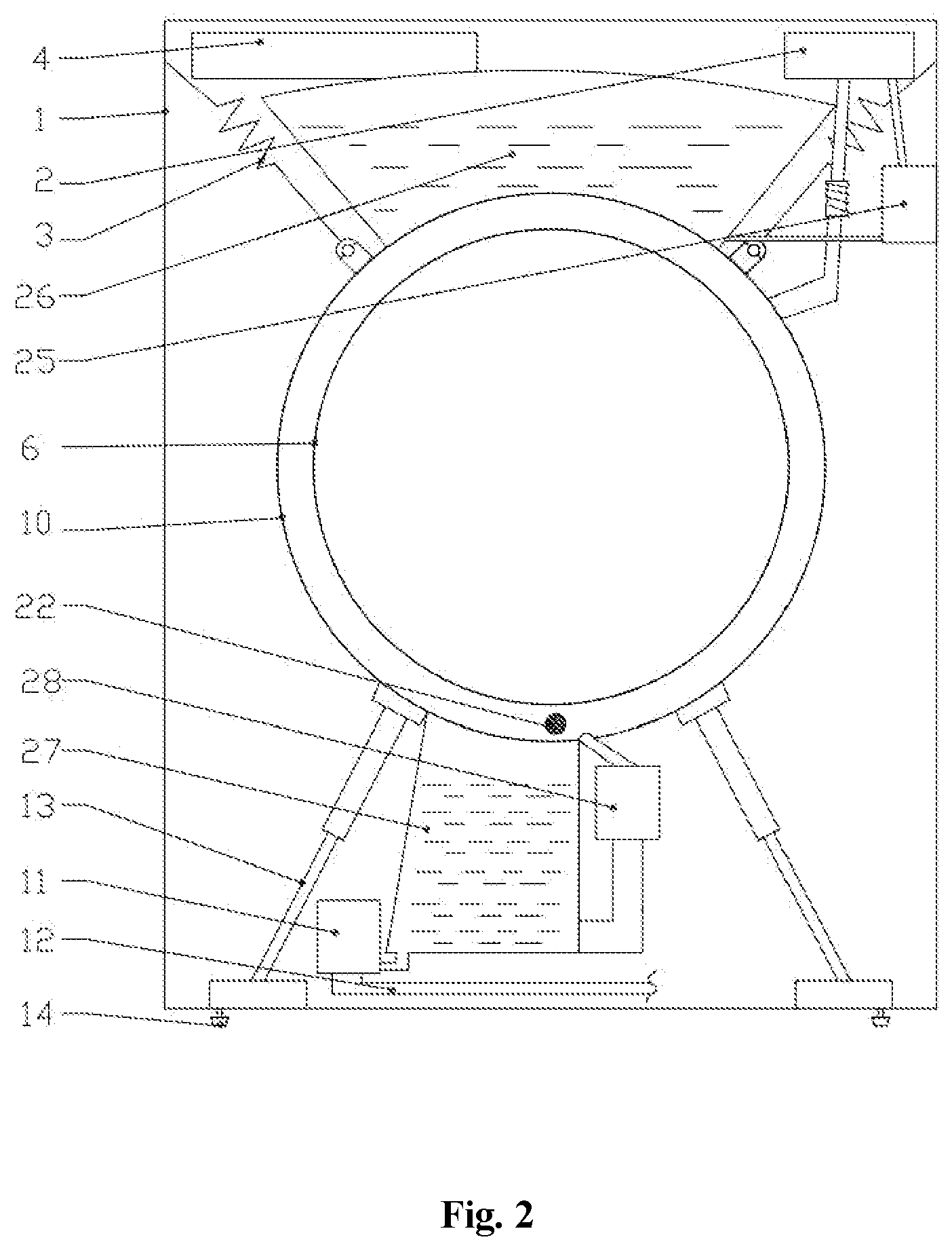 Patent US12297575 Figure 2 – Control method for squeezing washing machine and squeezing washing machine