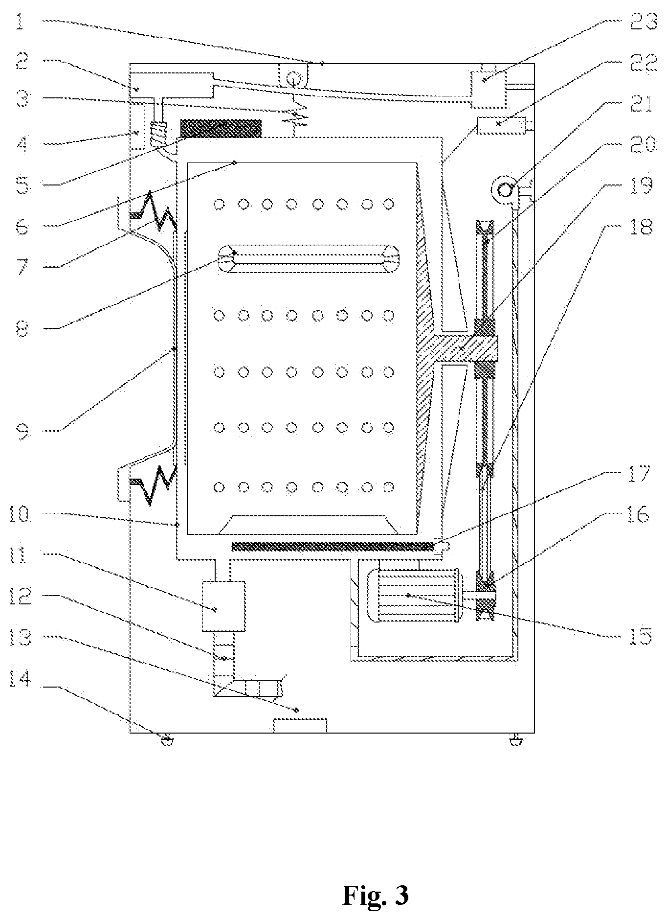 Patent US12297575 Figure 3 – Control method for squeezing washing machine and squeezing washing machine