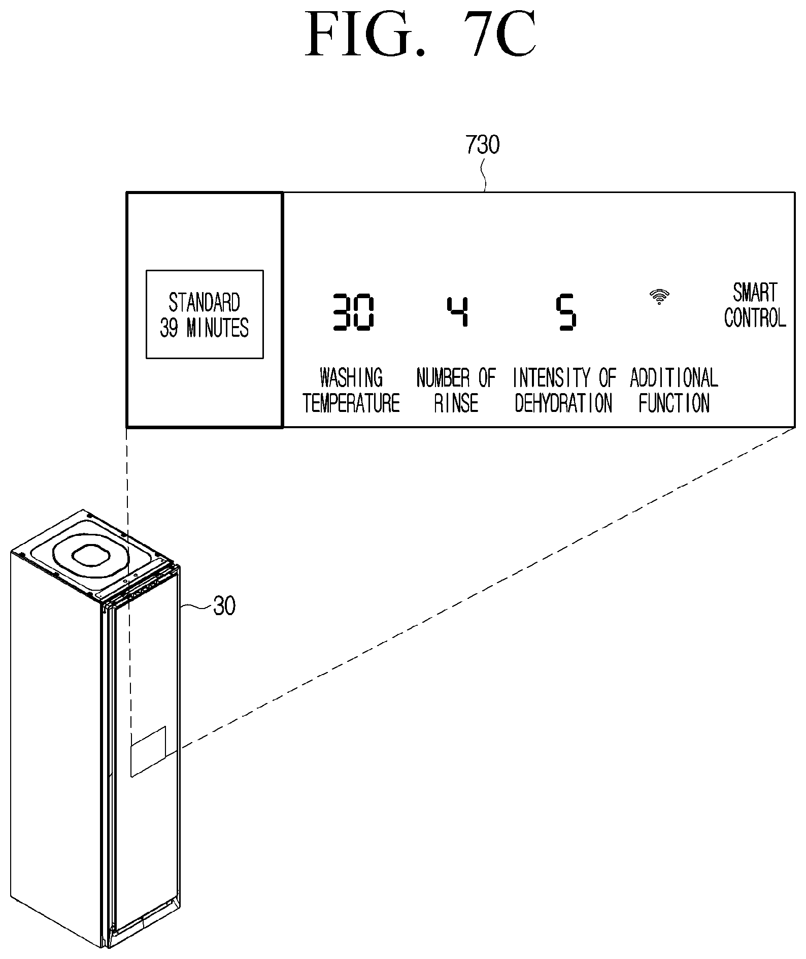Patent US12297578 Figure 12 – Electronic apparatus and control method for identifying a care course and care order of clothing care devices