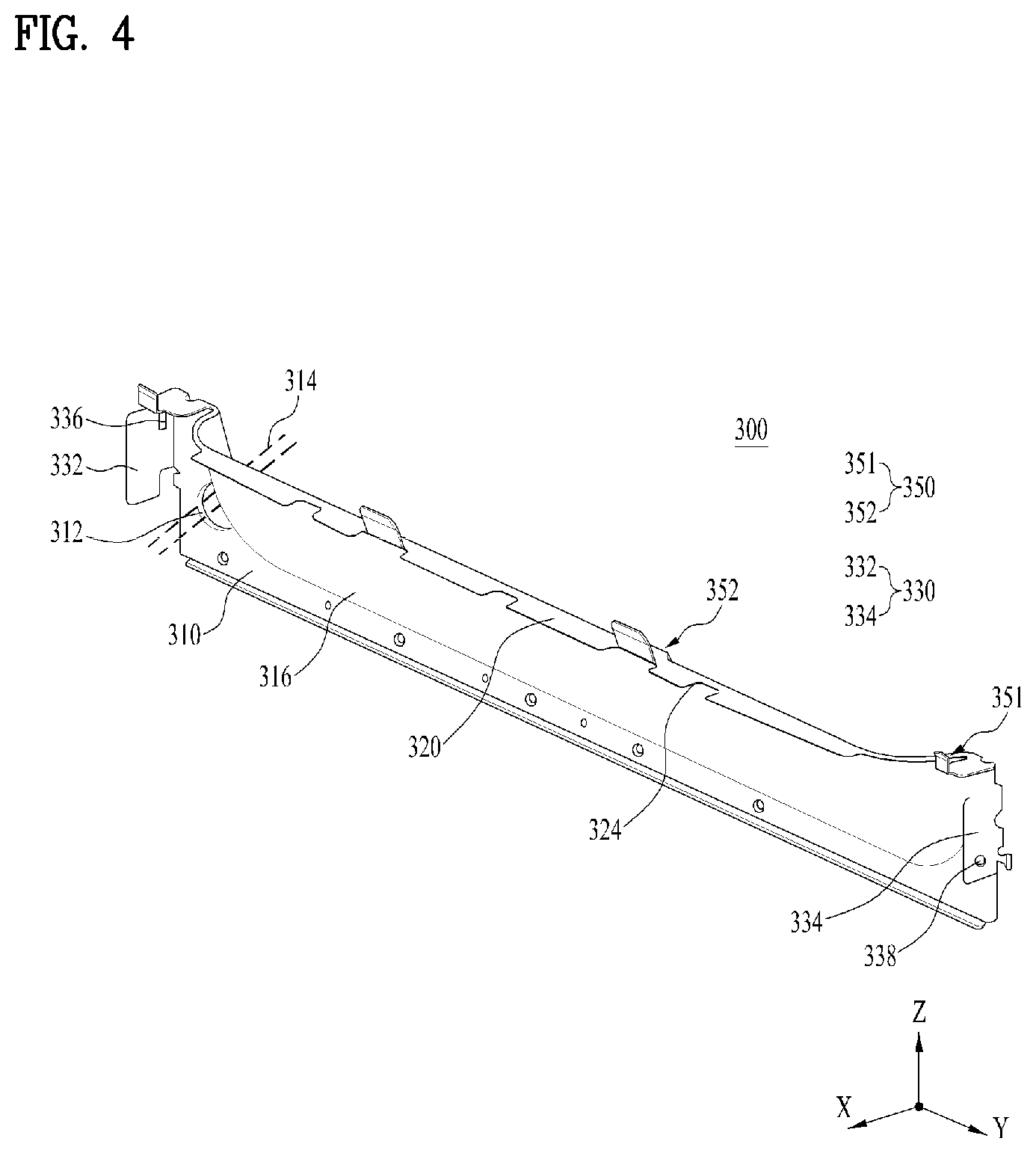 Patent US12297580 Figure 4 – Laundry treating apparatus