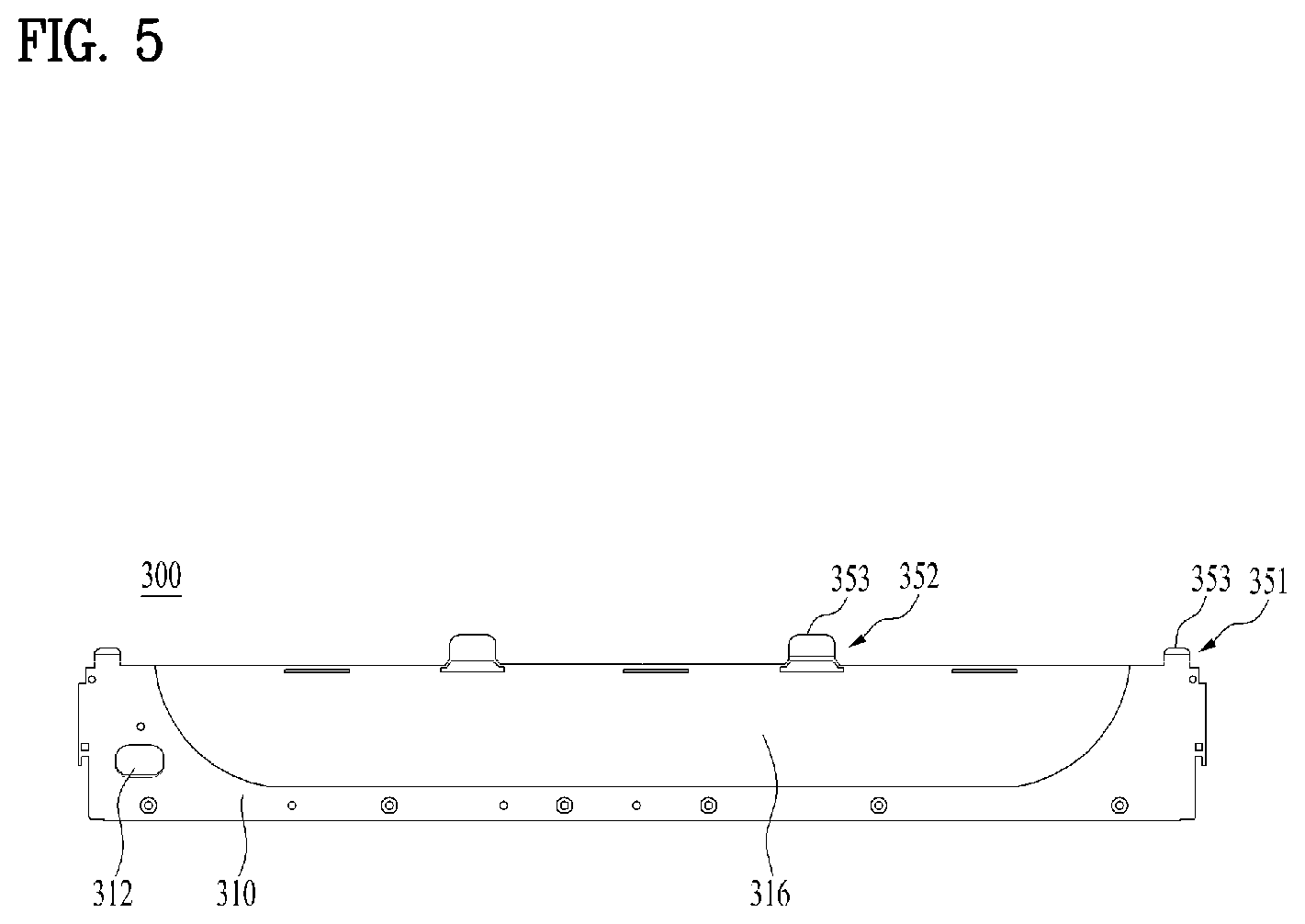 Patent US12297580 Figure 5 – Laundry treating apparatus