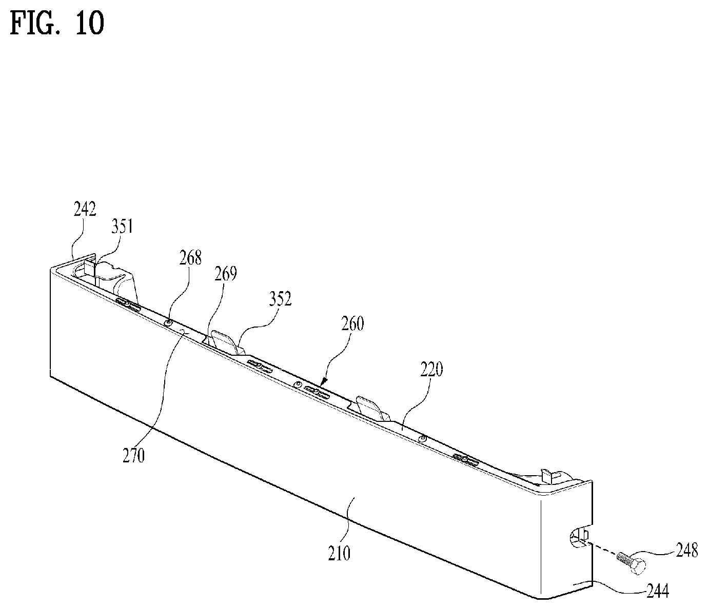 Patent US12297580 Figure 10 – Laundry treating apparatus