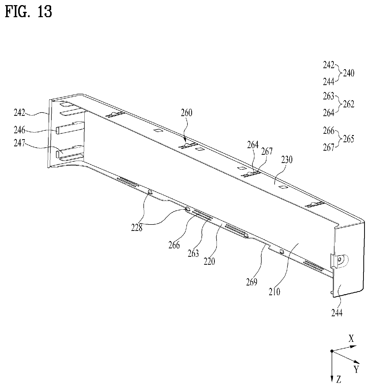 Patent US12297580 Figure 13 – Laundry treating apparatus