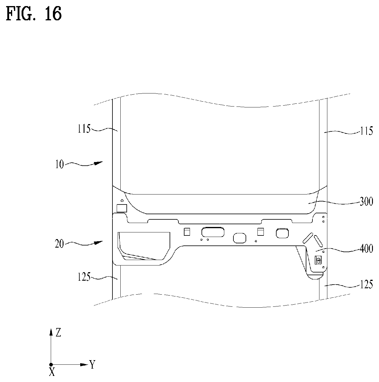 Patent US12297580 Figure 16 – Laundry treating apparatus