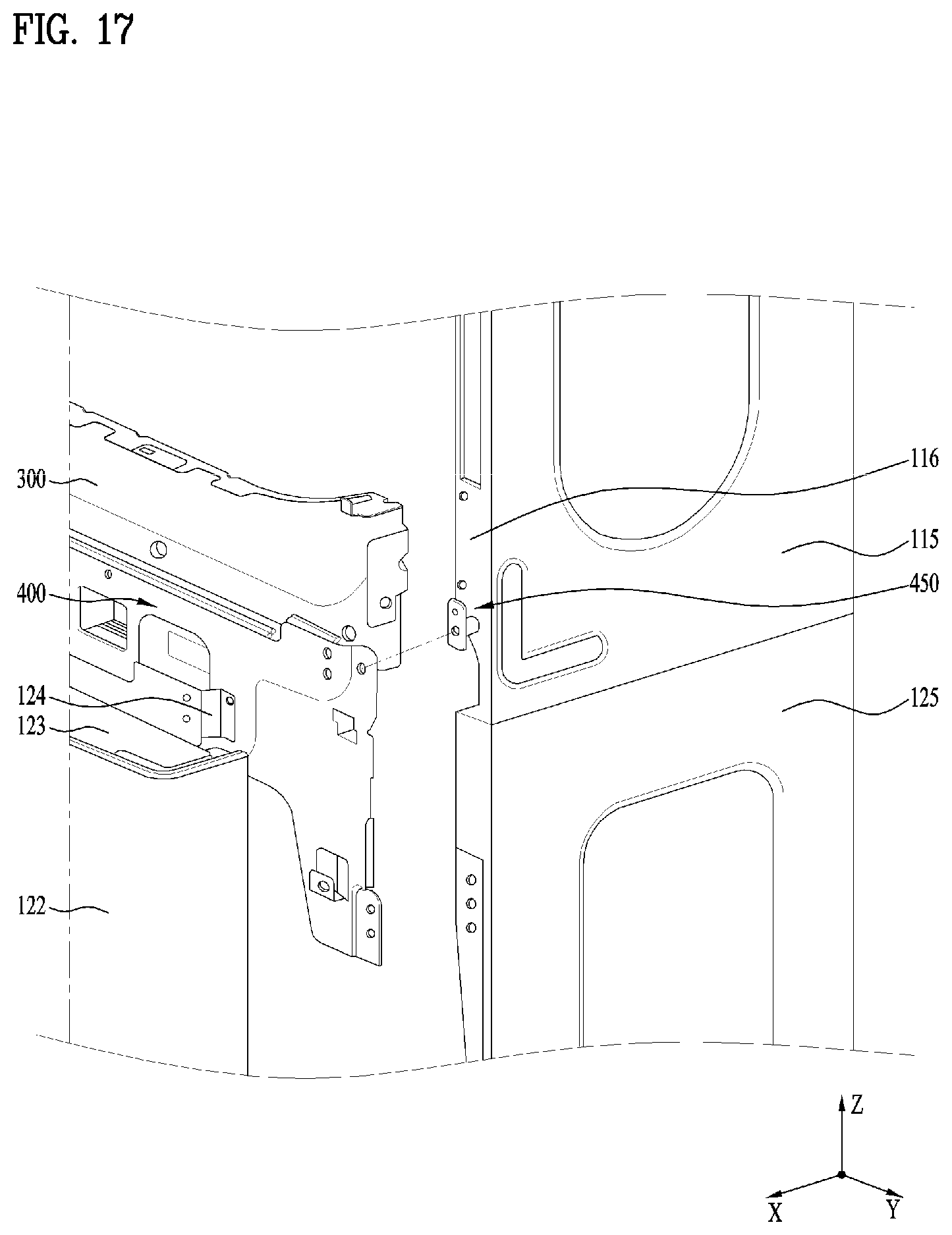 Patent US12297580 Figure 17 – Laundry treating apparatus