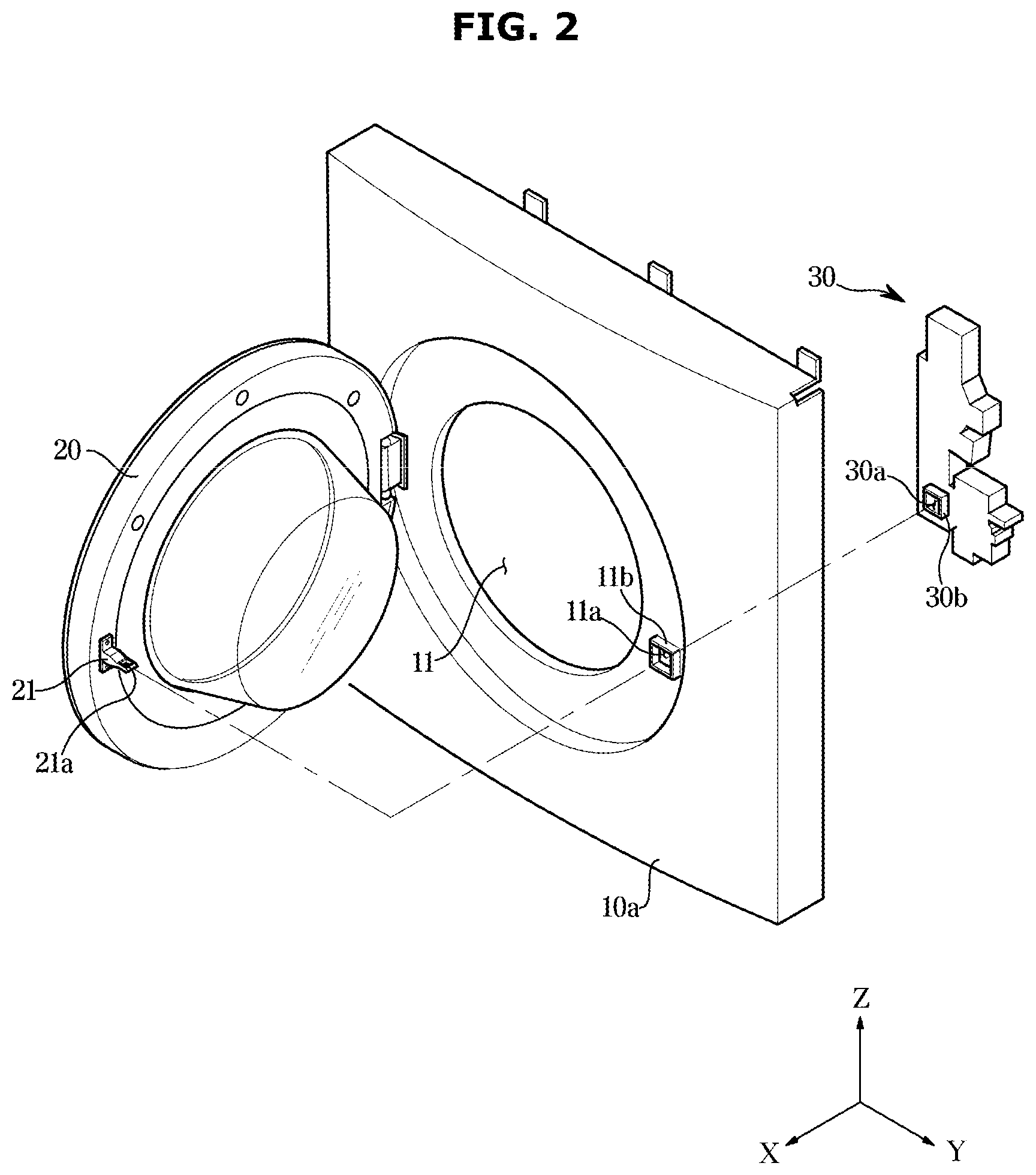 Patent US12297581 Figure 2 – Washing machine and method of controlling the same