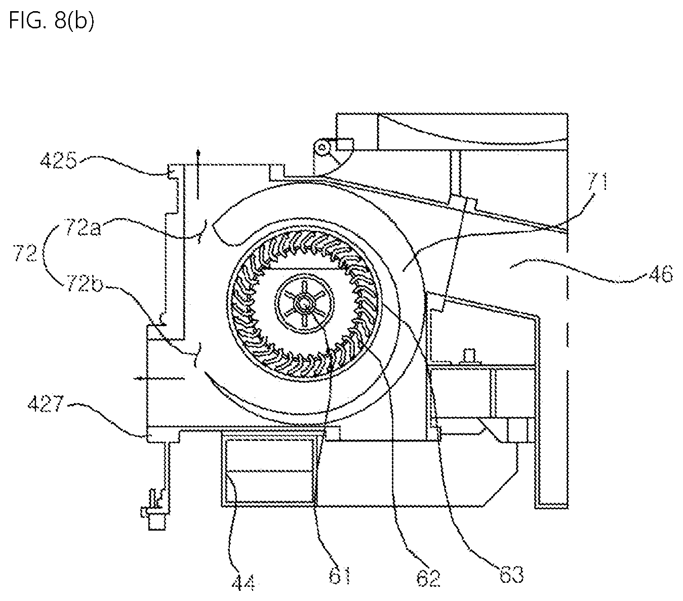 Patent US12297582 Figure 9 – Laundry treating apparatus