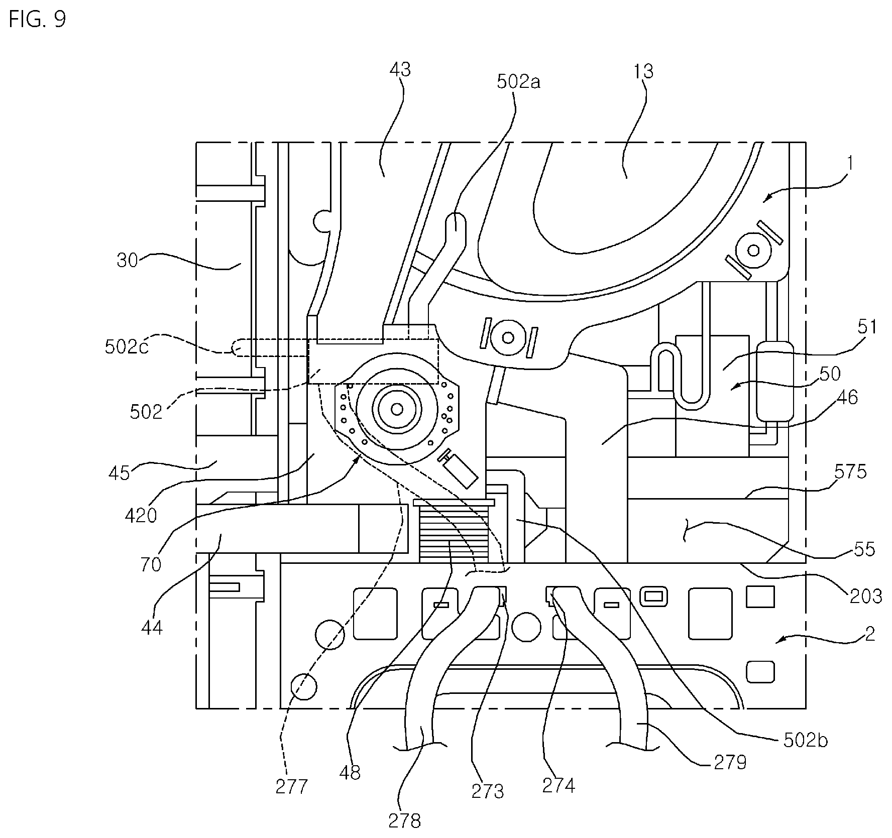 Patent US12297582 Figure 10 – Laundry treating apparatus
