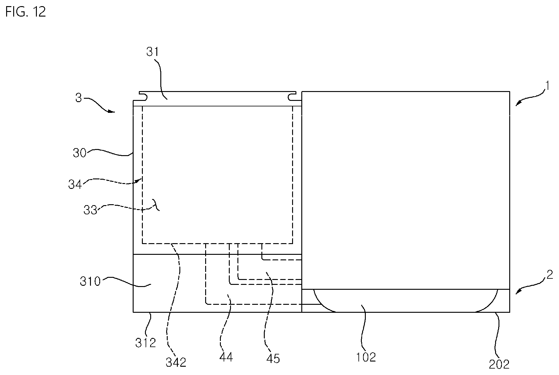Patent US12297582 Figure 13 – Laundry treating apparatus