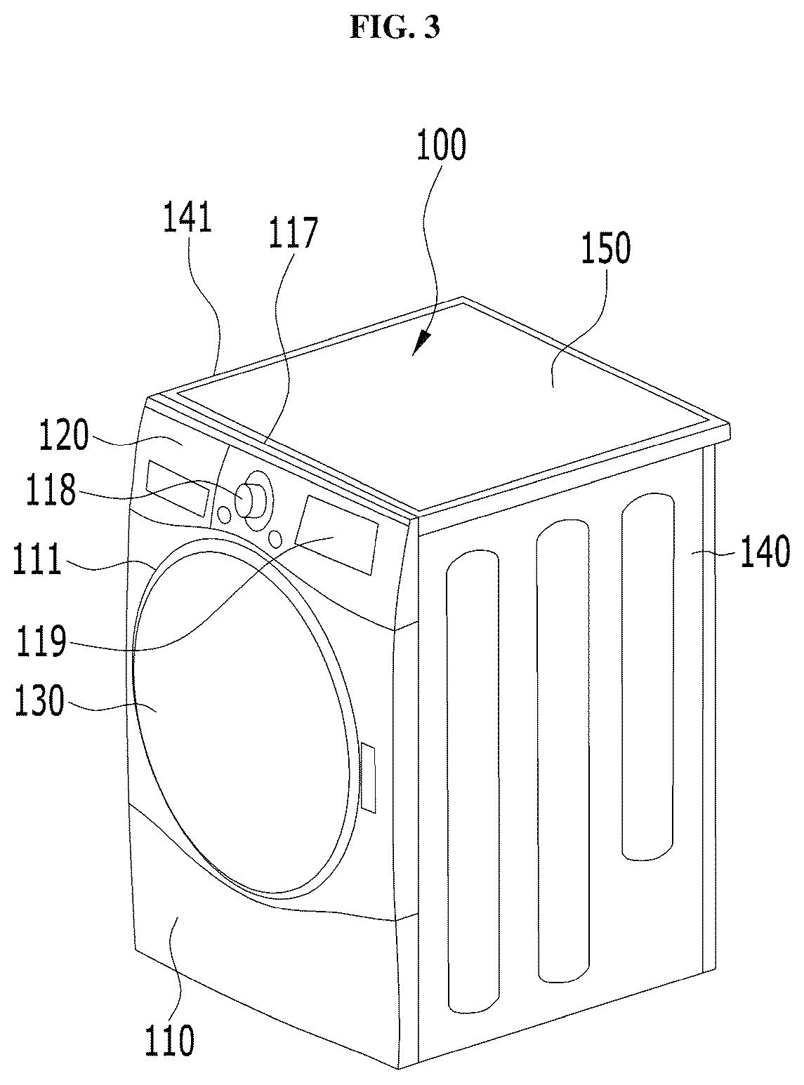 Patent US12297585 Figure 4 – Laundry treating apparatus