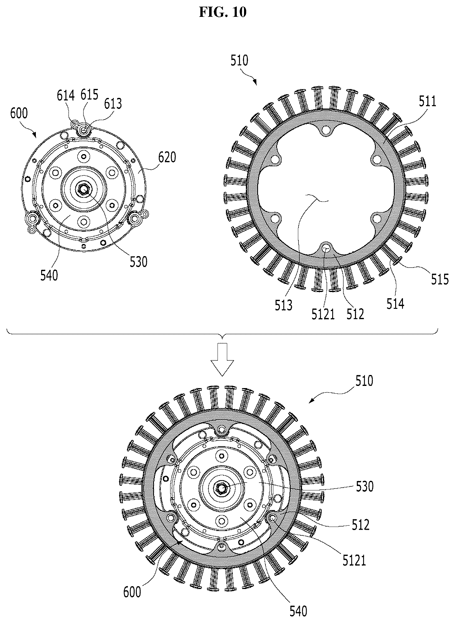 Patent US12297585 Figure 12 – Laundry treating apparatus