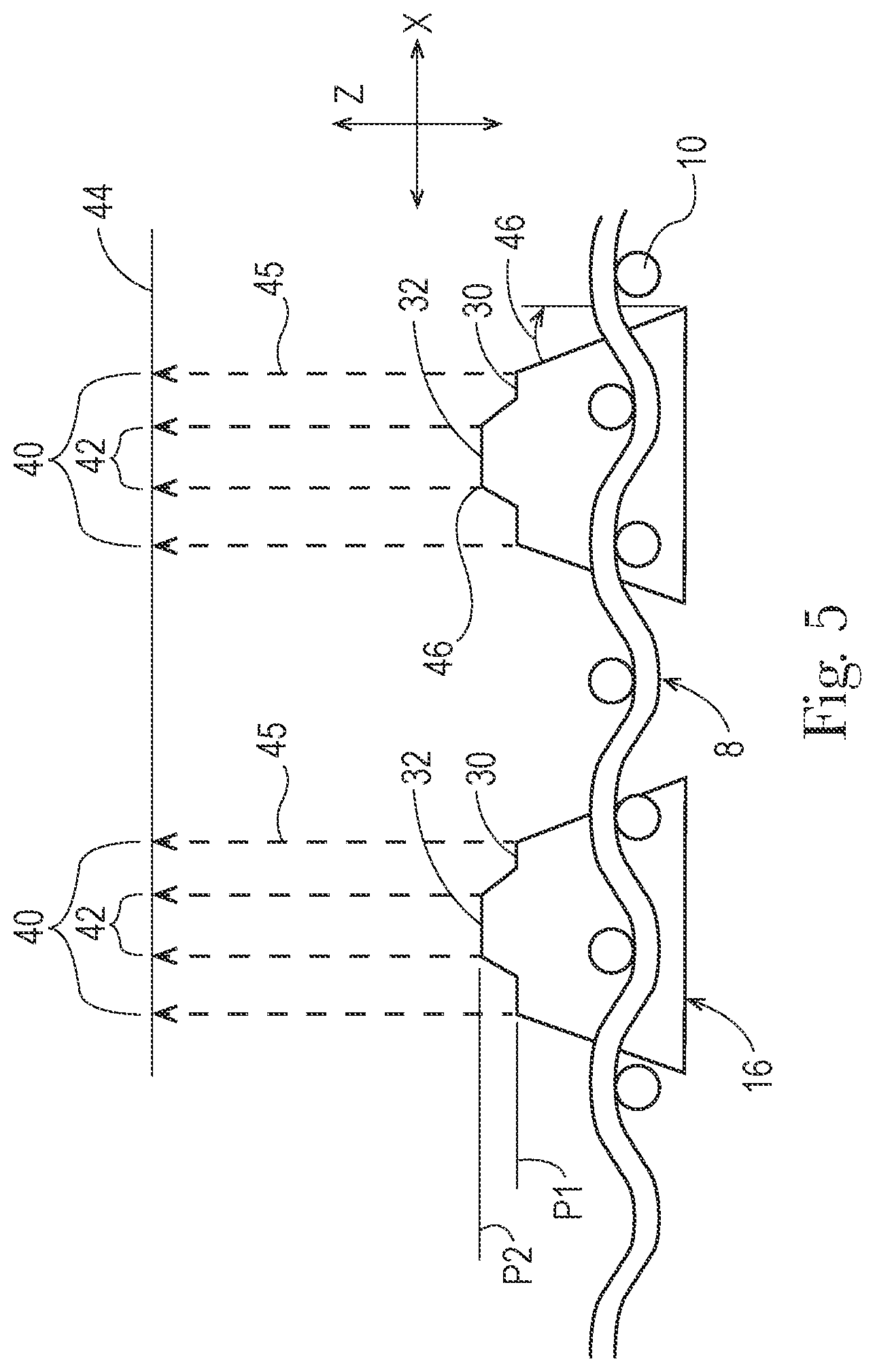 Patent US12297596 Figure 3 – Mask and papermaking belt made therefrom