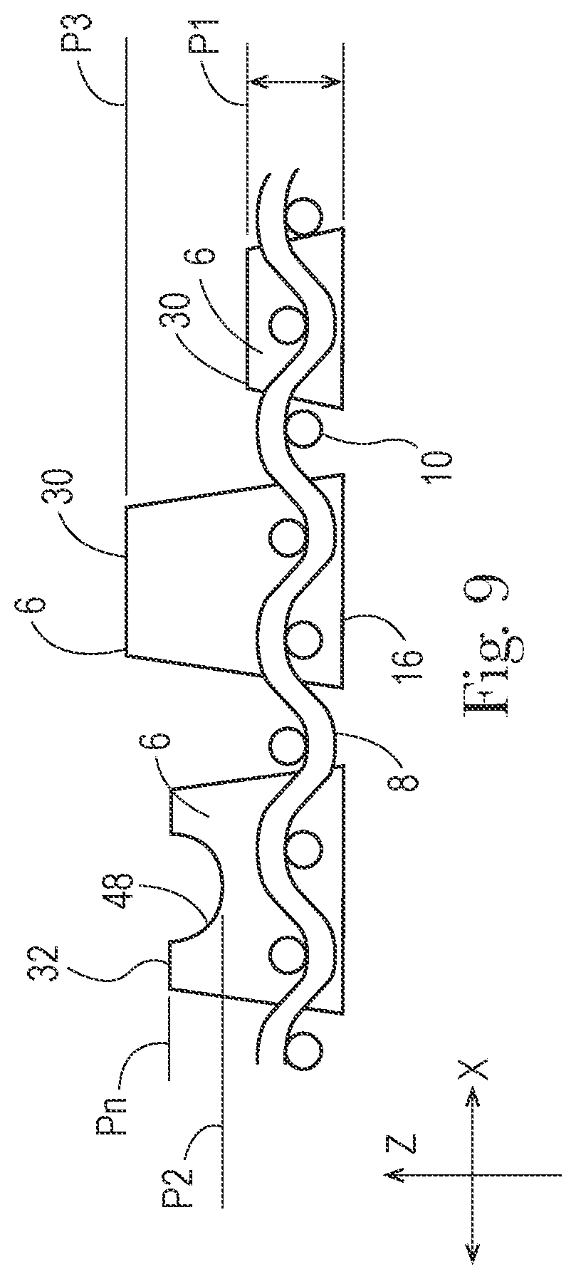 Patent US12297596 Figure 6 – Mask and papermaking belt made therefrom