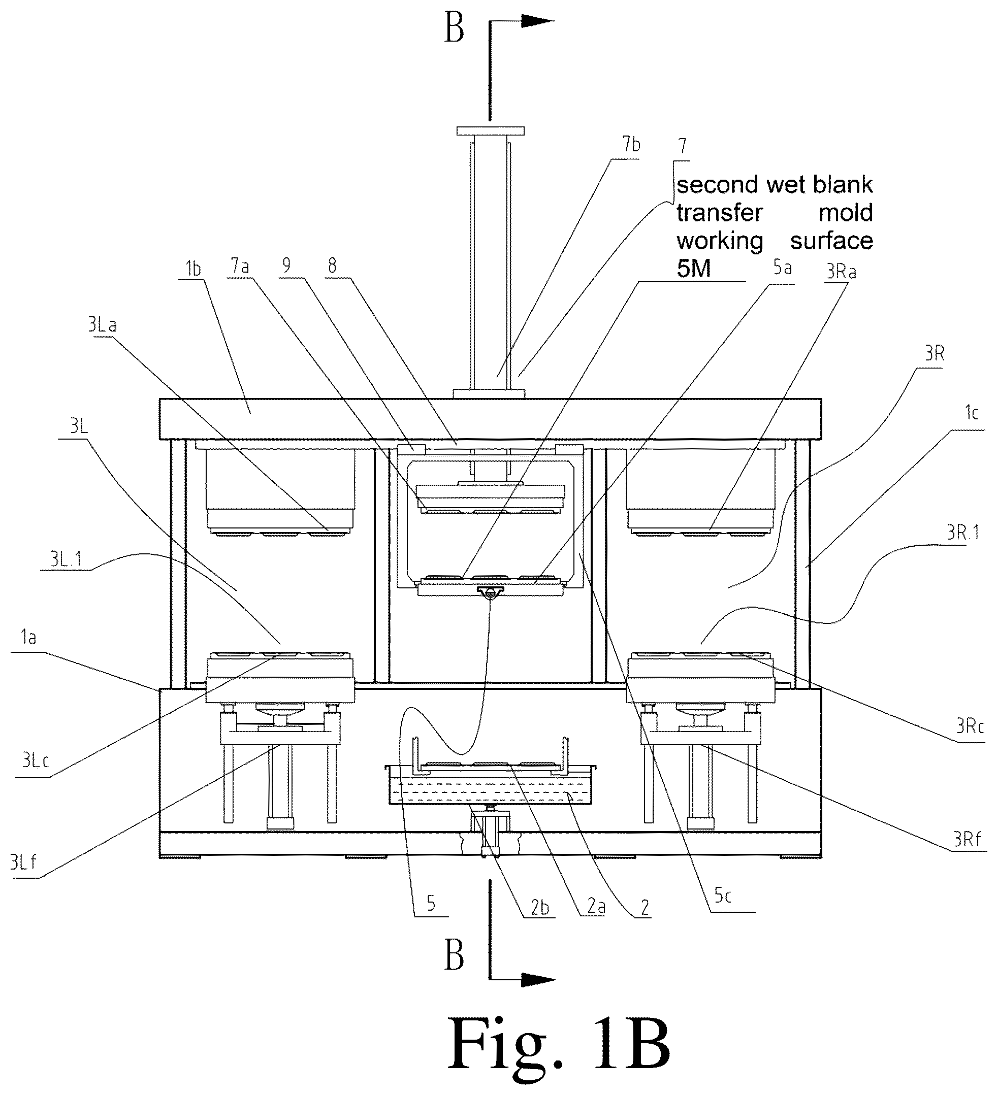 Patent US12297603 Figure 3 – Wet blank flipping method for manufacturing molded pulp products and pulp molding machine