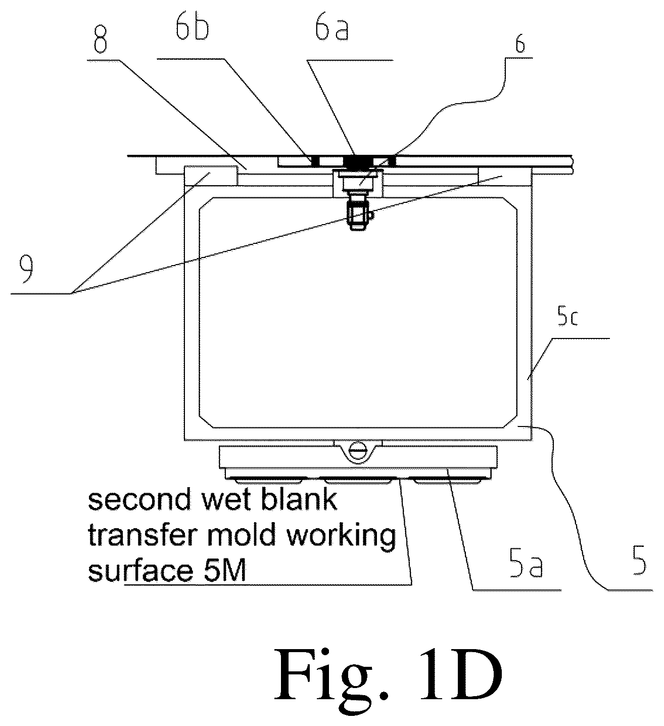 Patent US12297603 Figure 5 – Wet blank flipping method for manufacturing molded pulp products and pulp molding machine